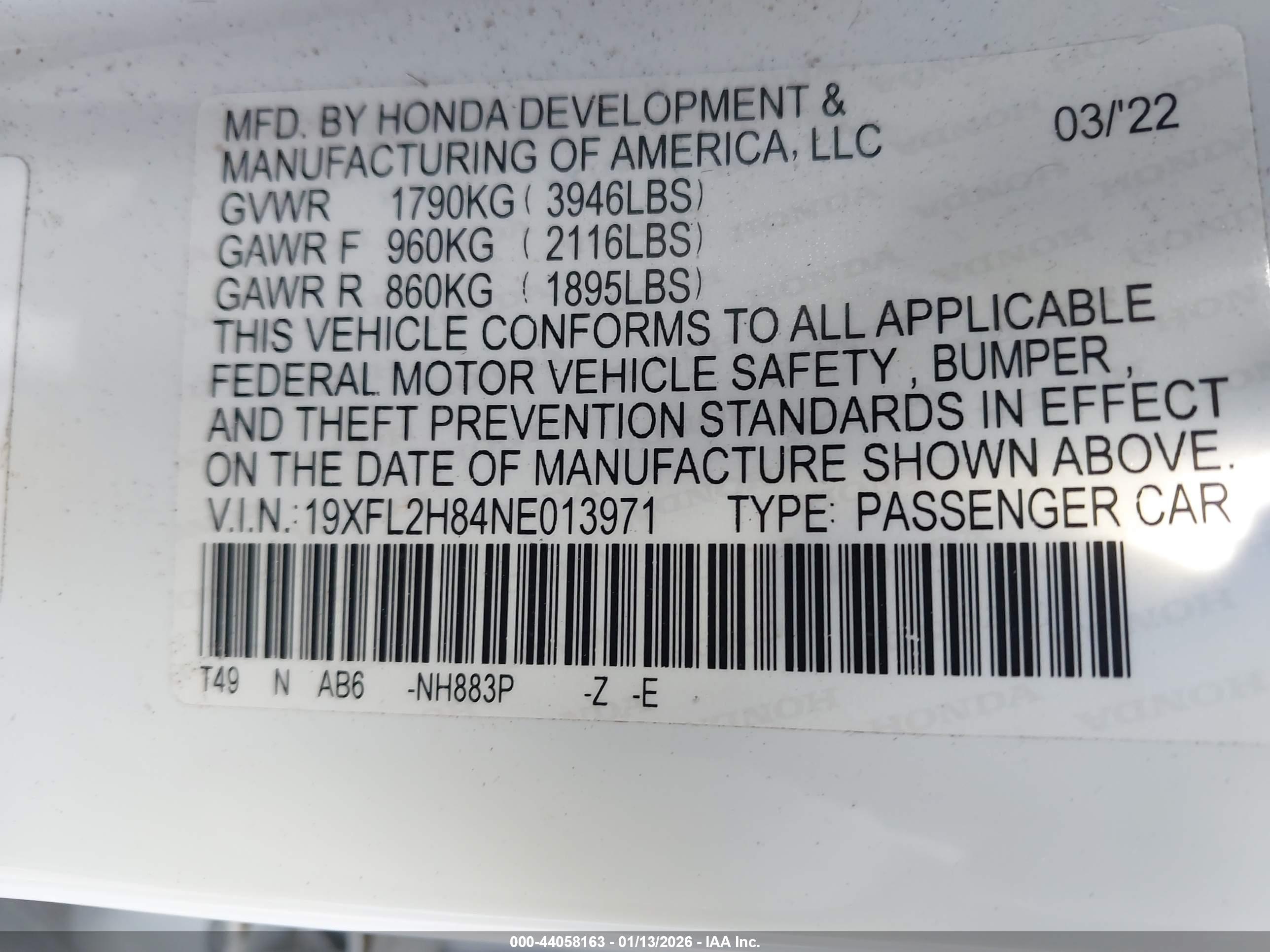 HONDA CIVIC image 9