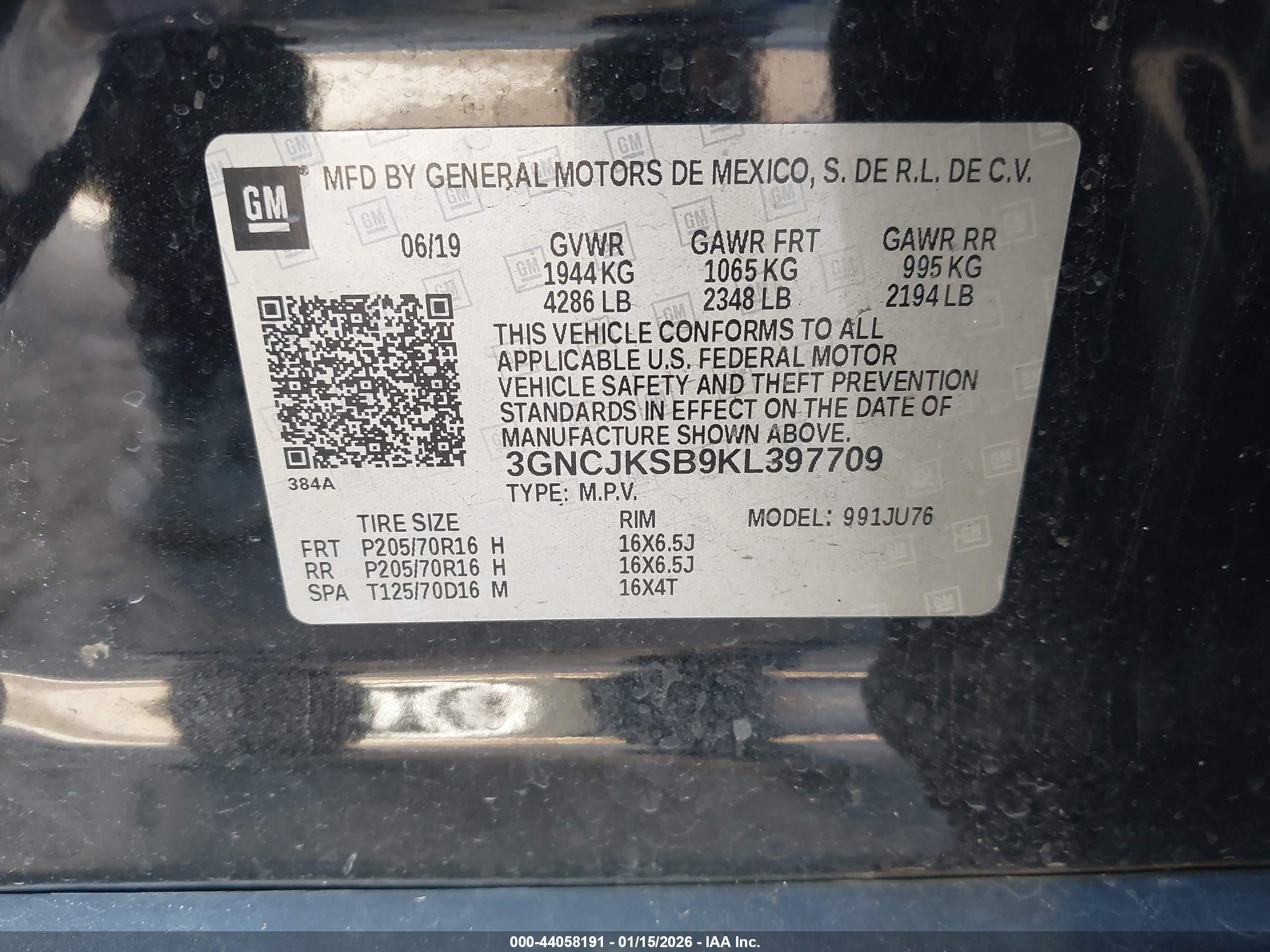 CHEVROLET TRAX image 9
