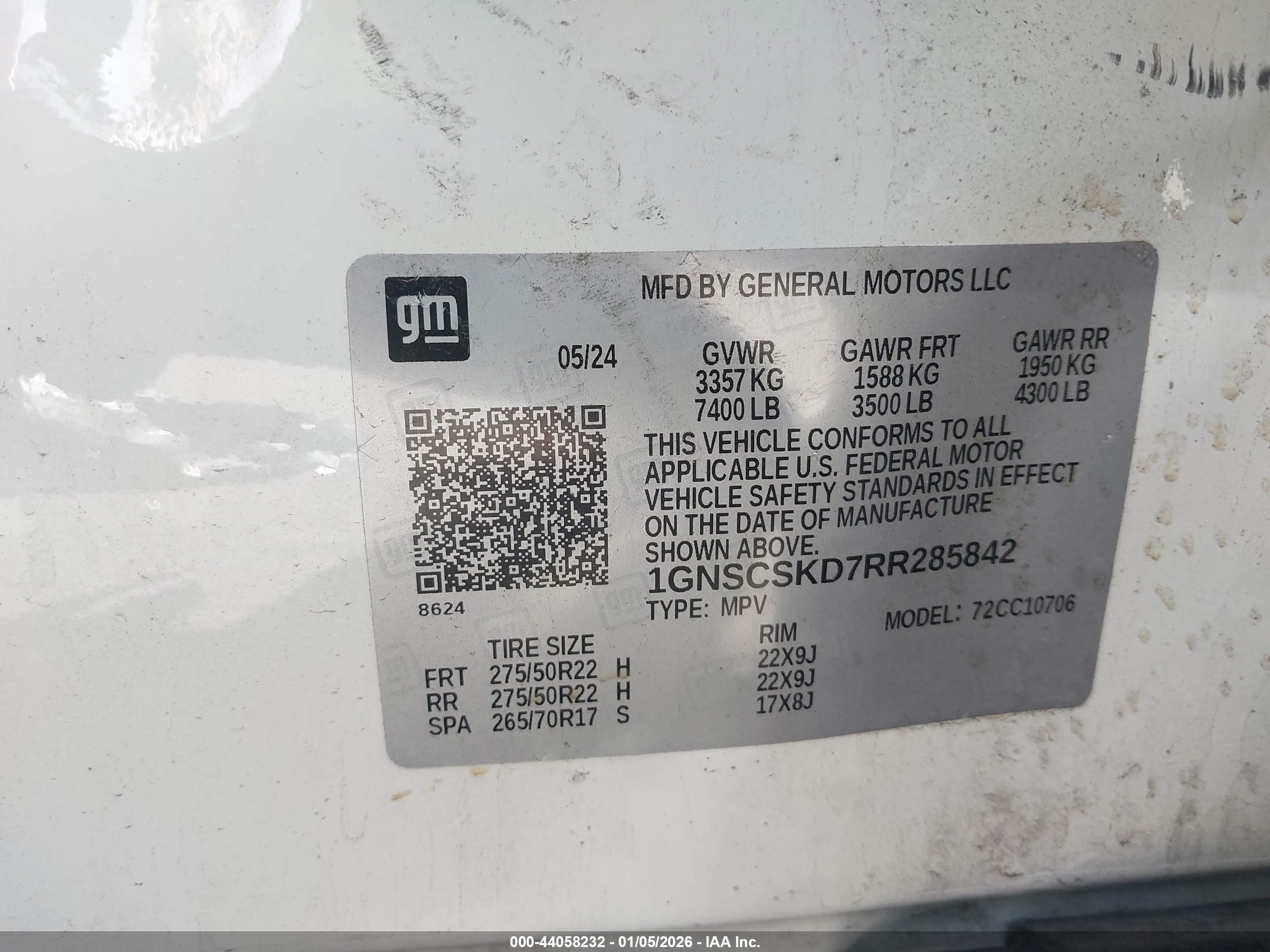 CHEVROLET TAHOE image 9