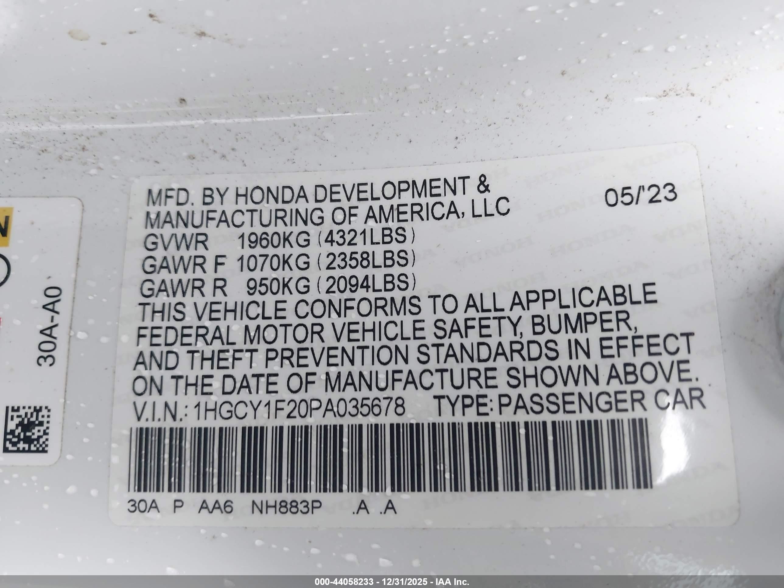HONDA ACCORD image 9