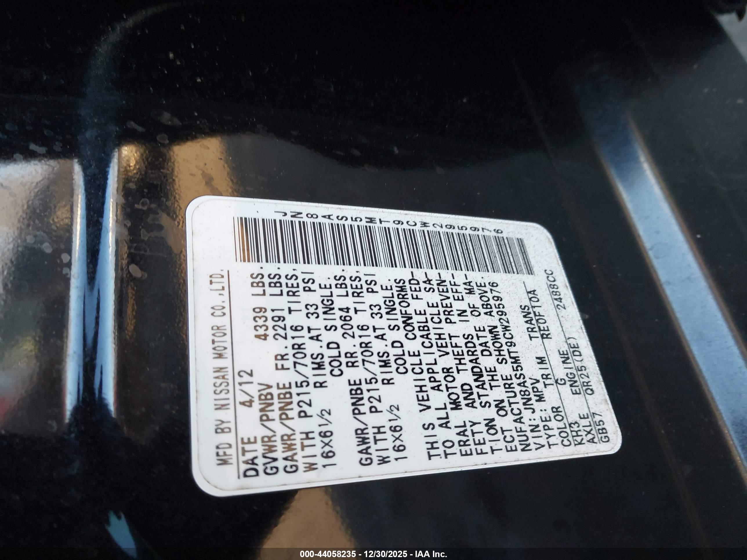 NISSAN ROGUE image 9