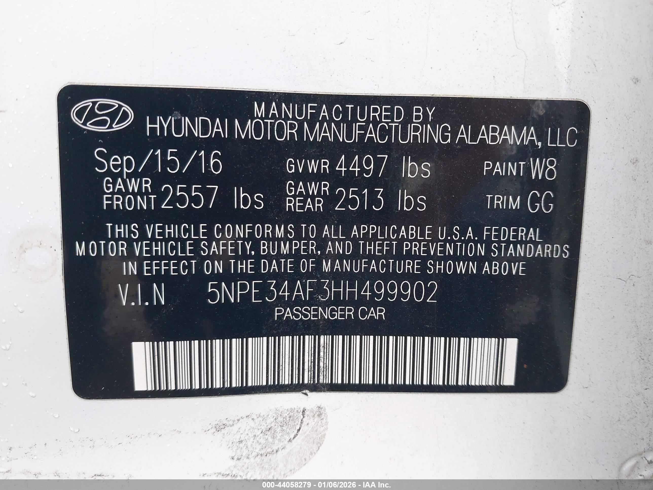 HYUNDAI SONATA image 9