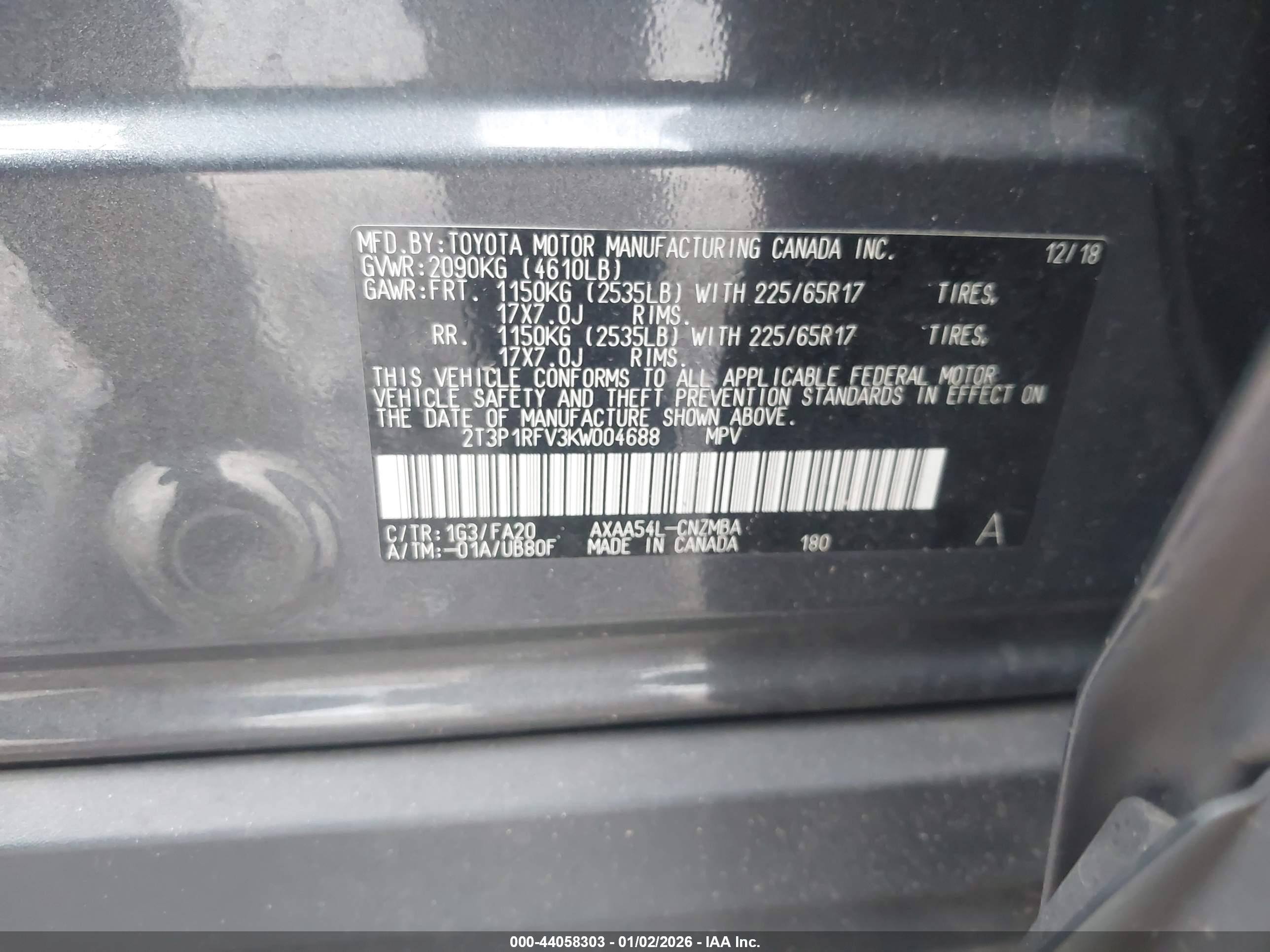 TOYOTA RAV4 image 9