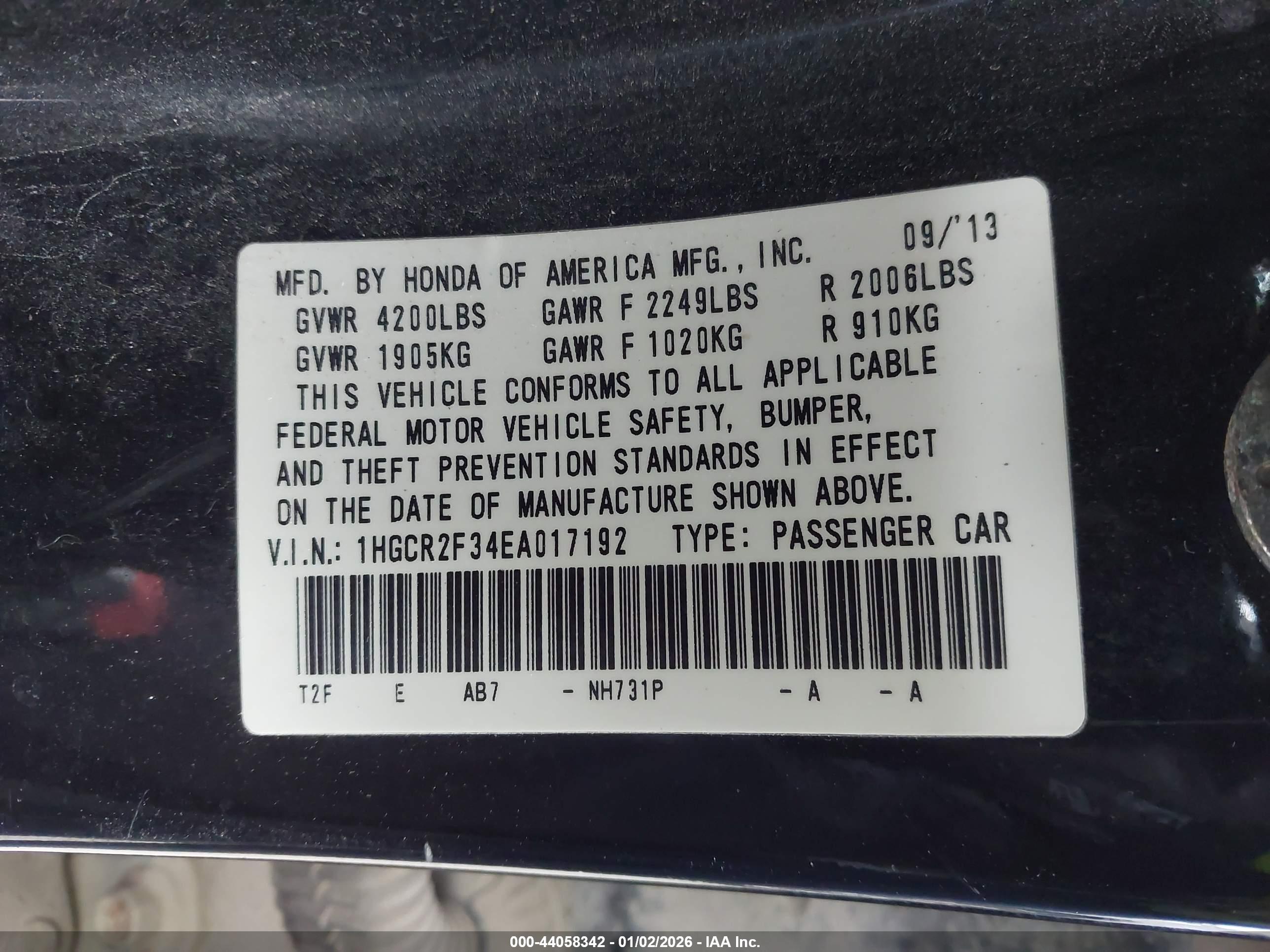 HONDA ACCORD image 9