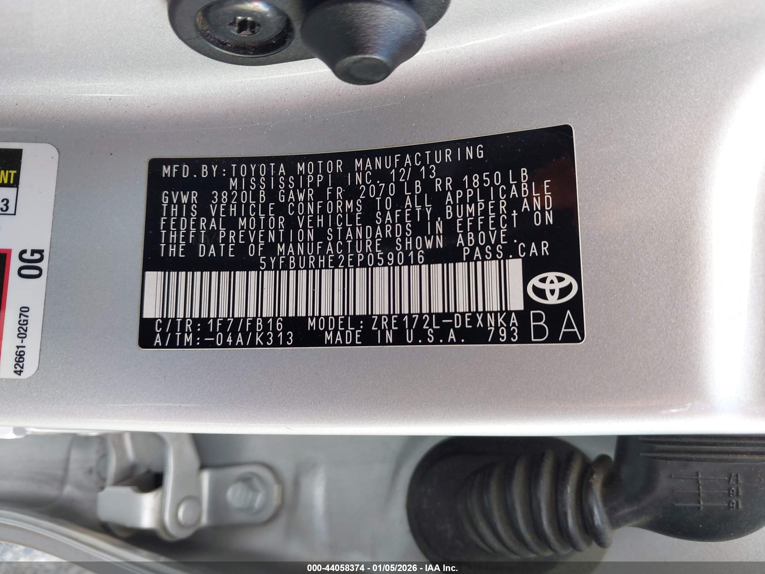 TOYOTA COROLLA image 9
