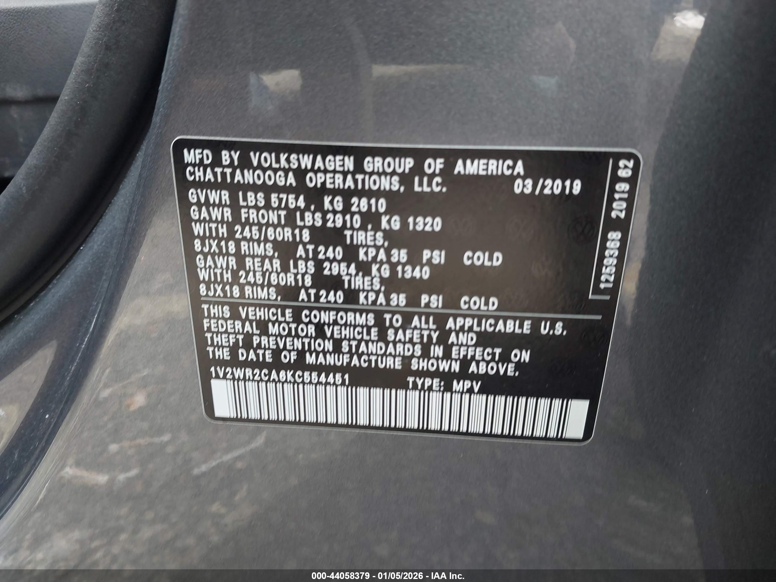 VOLKSWAGEN ATLAS image 9