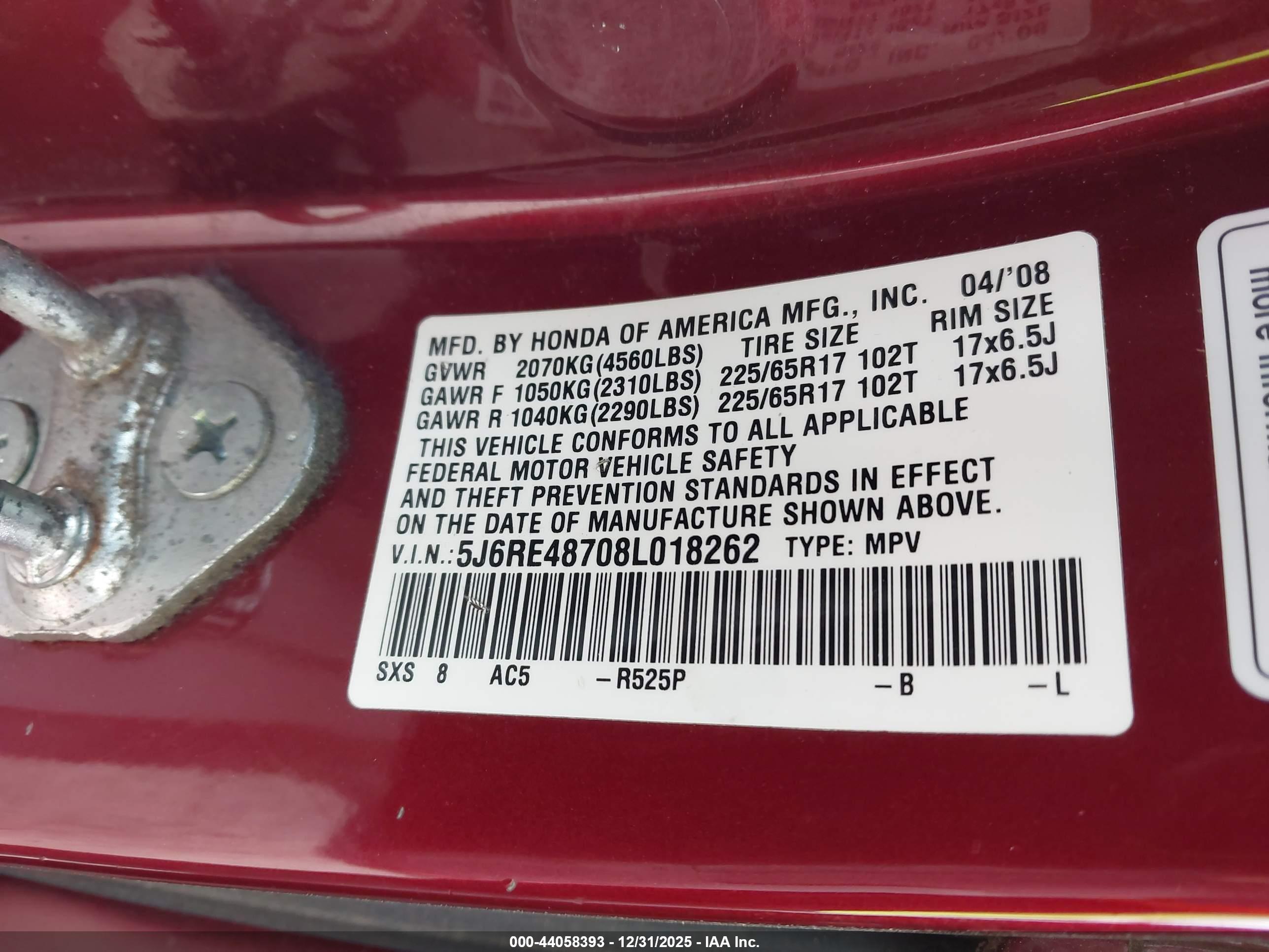 HONDA CR-V image 9