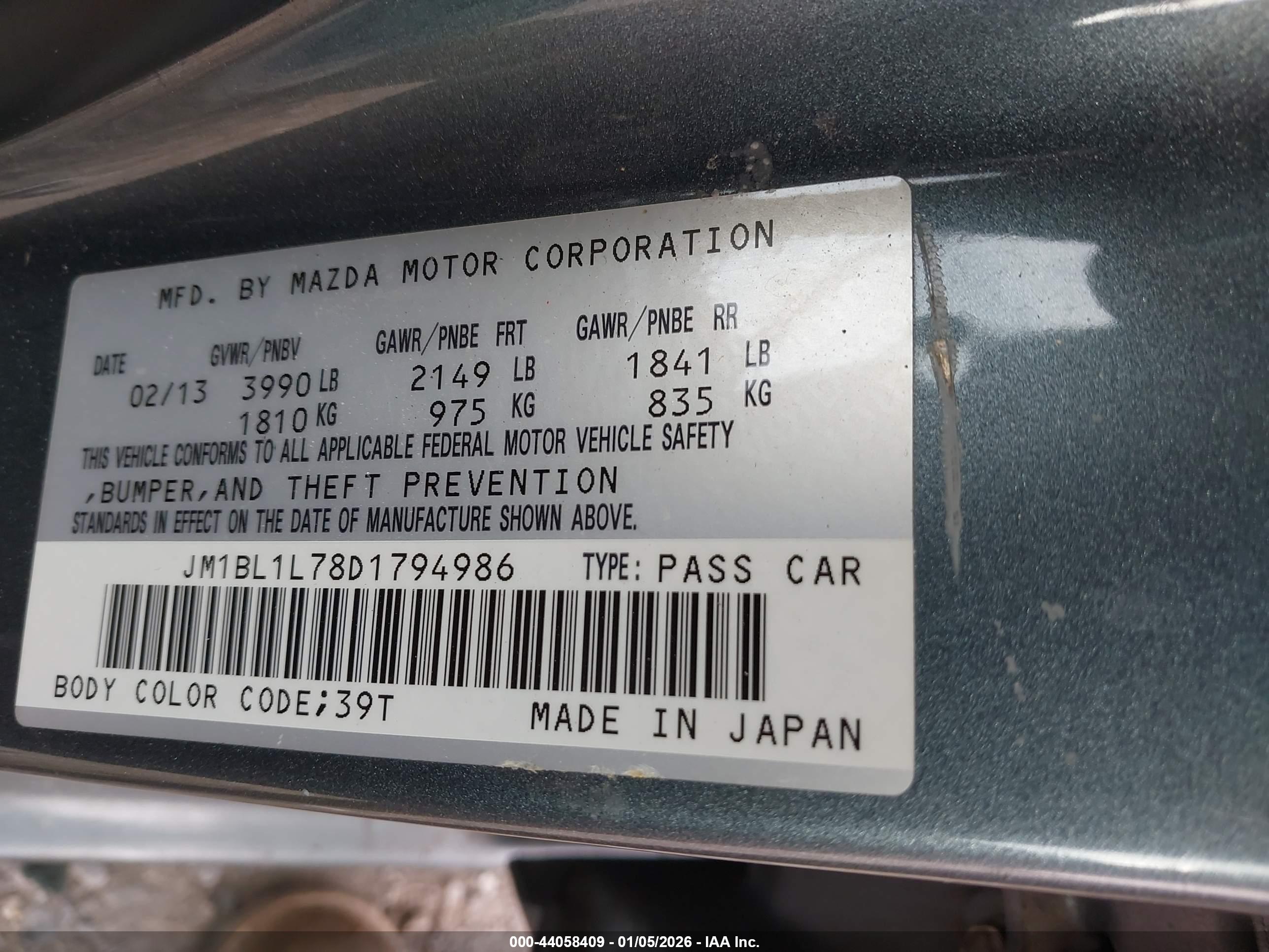 MAZDA MAZDA3 image 9