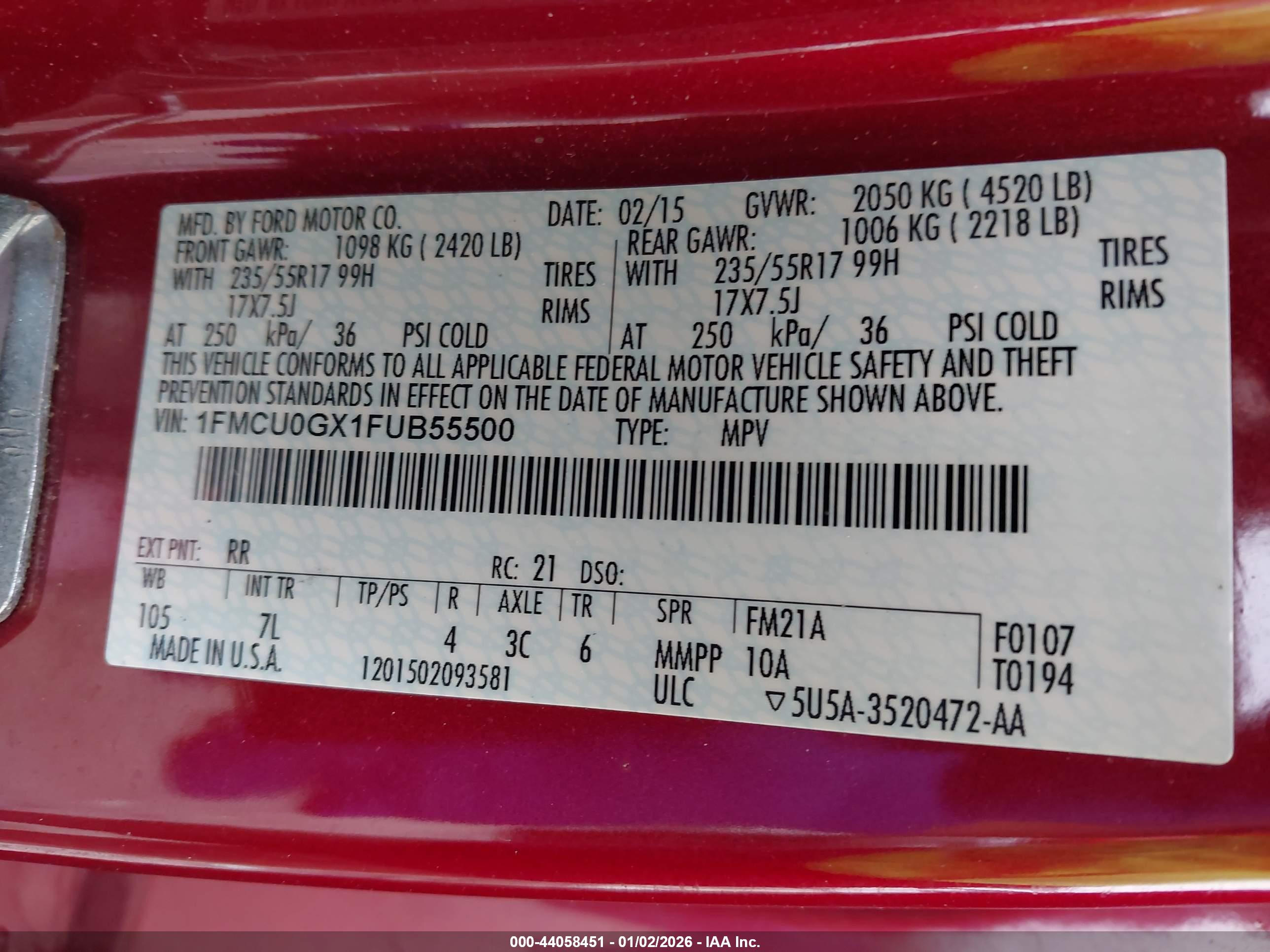 FORD ESCAPE image 9