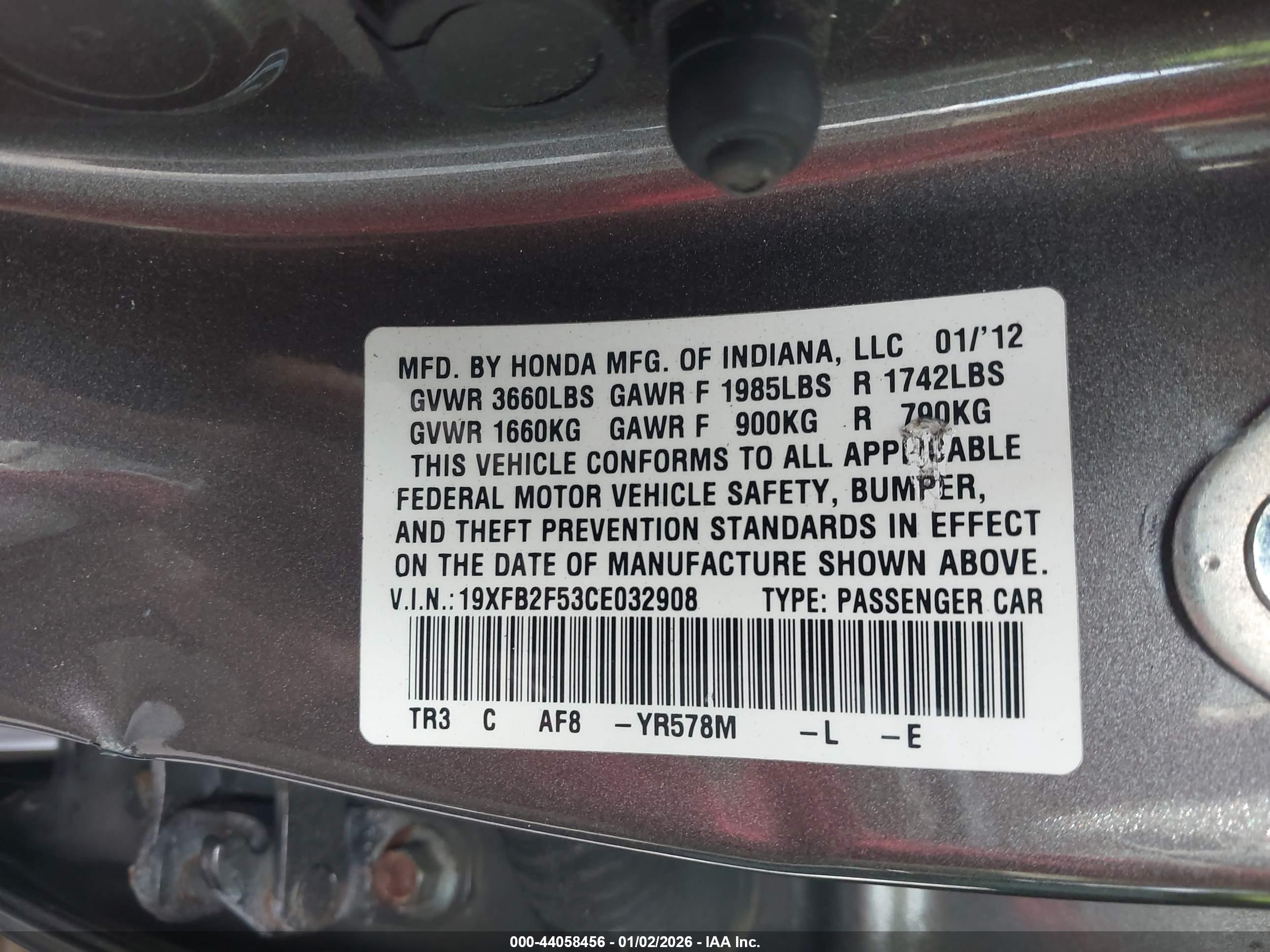 HONDA CIVIC image 9