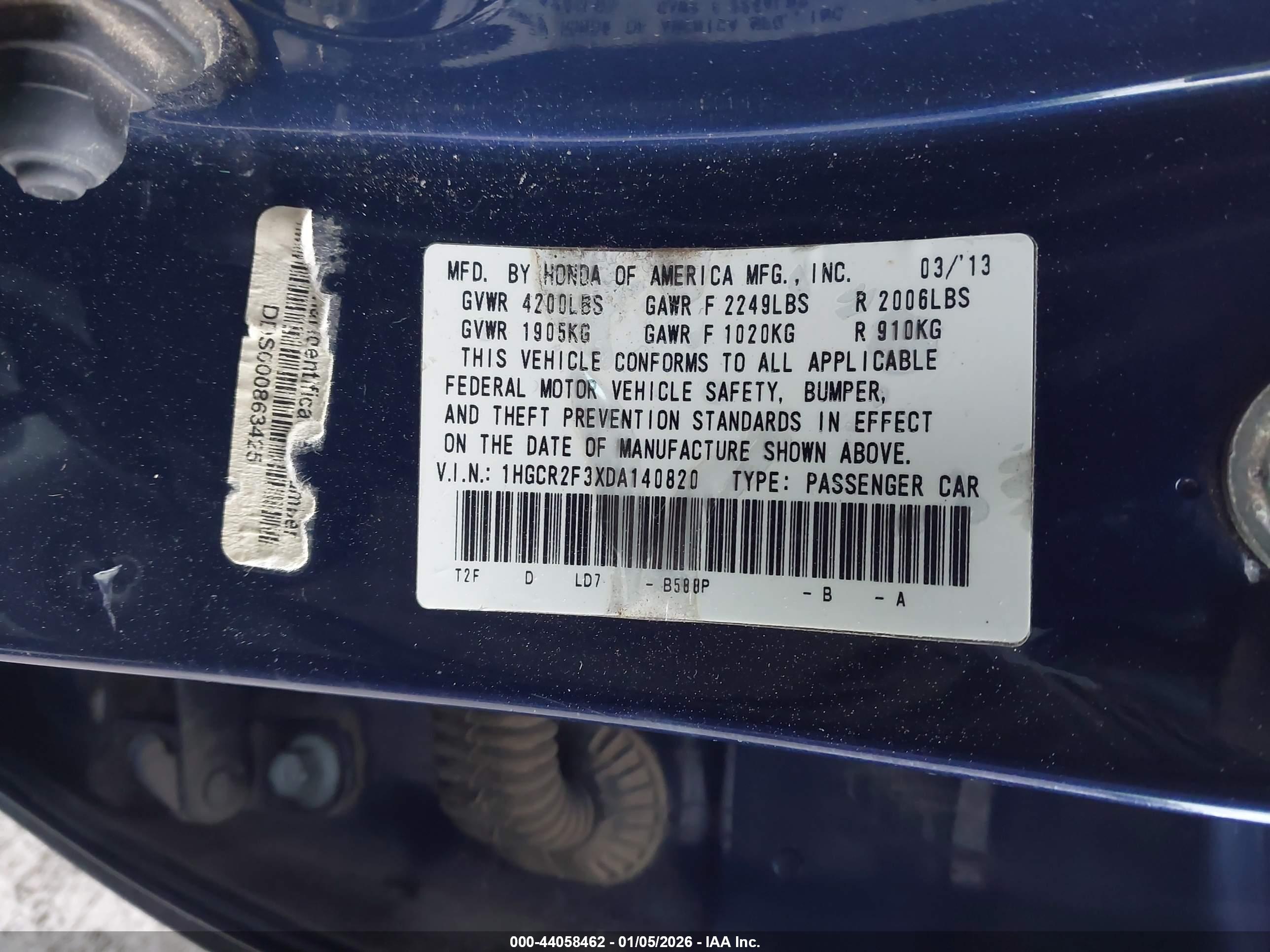HONDA ACCORD image 9