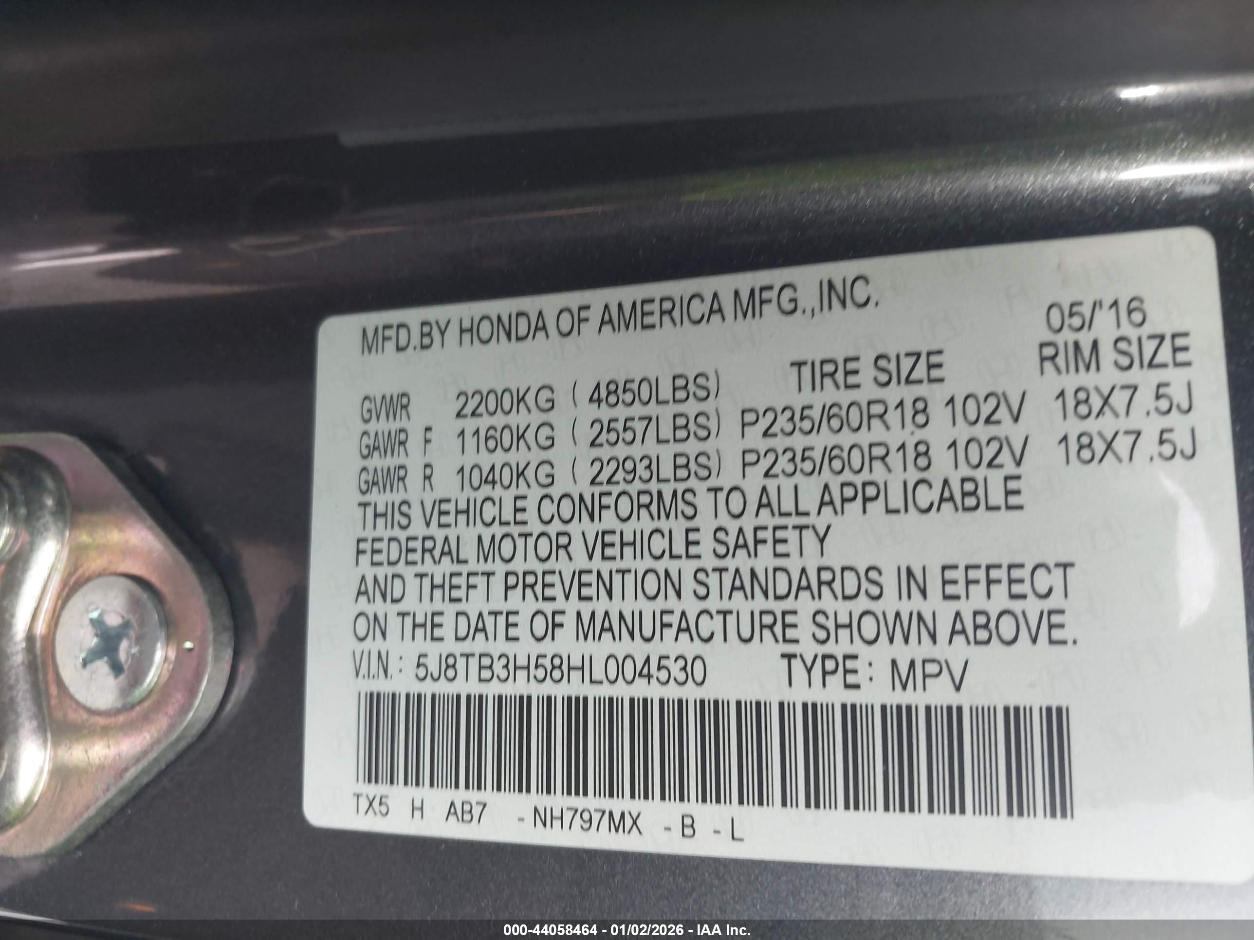 ACURA RDX image 9