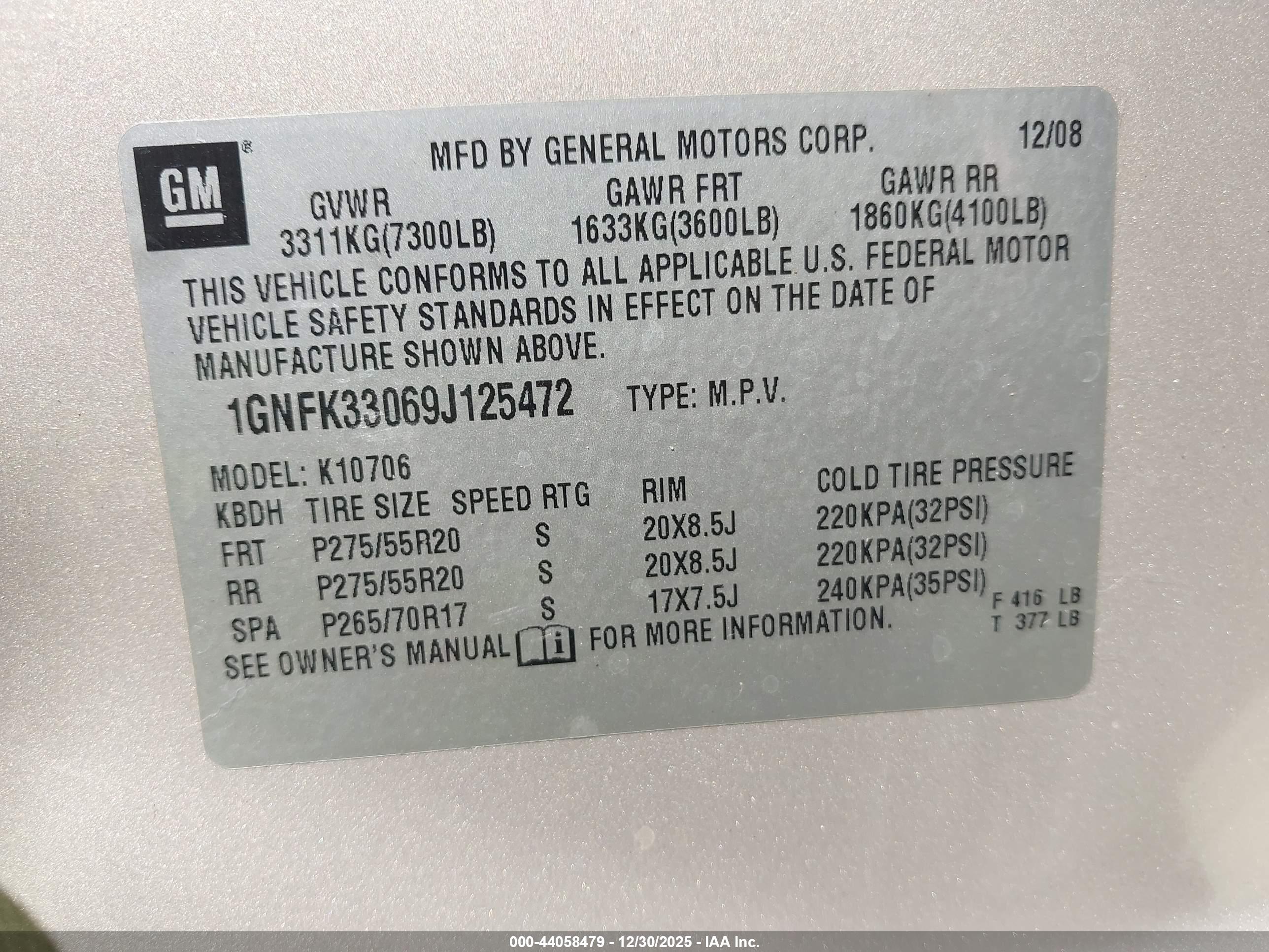 CHEVROLET TAHOE image 9