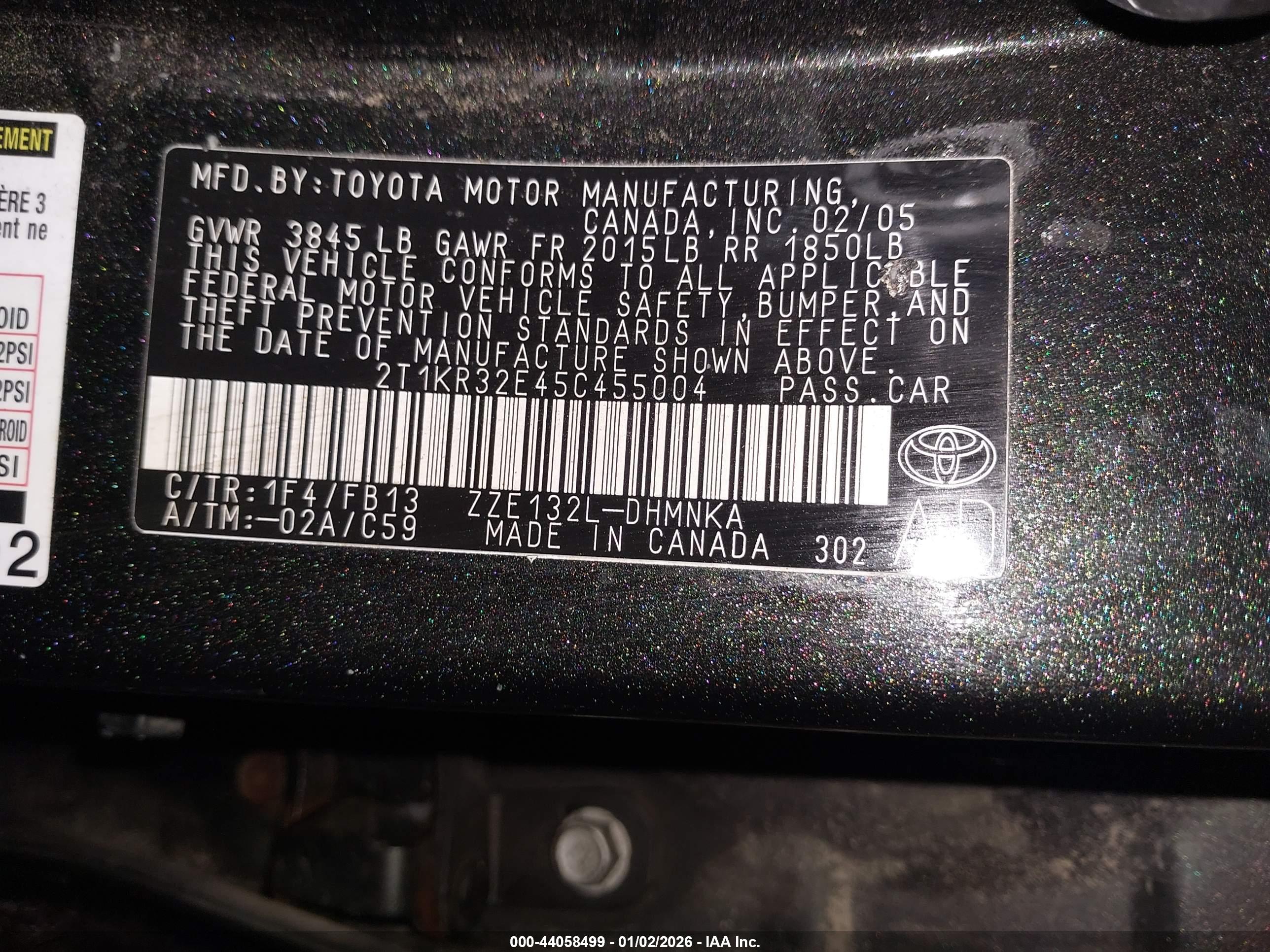 TOYOTA MATRIX image 9