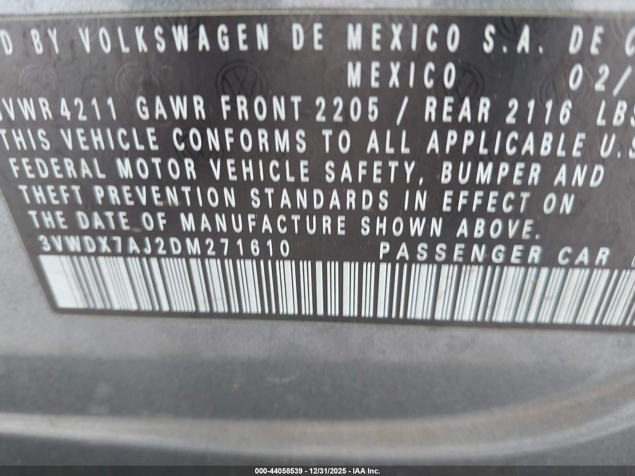 VOLKSWAGEN JETTA image 9