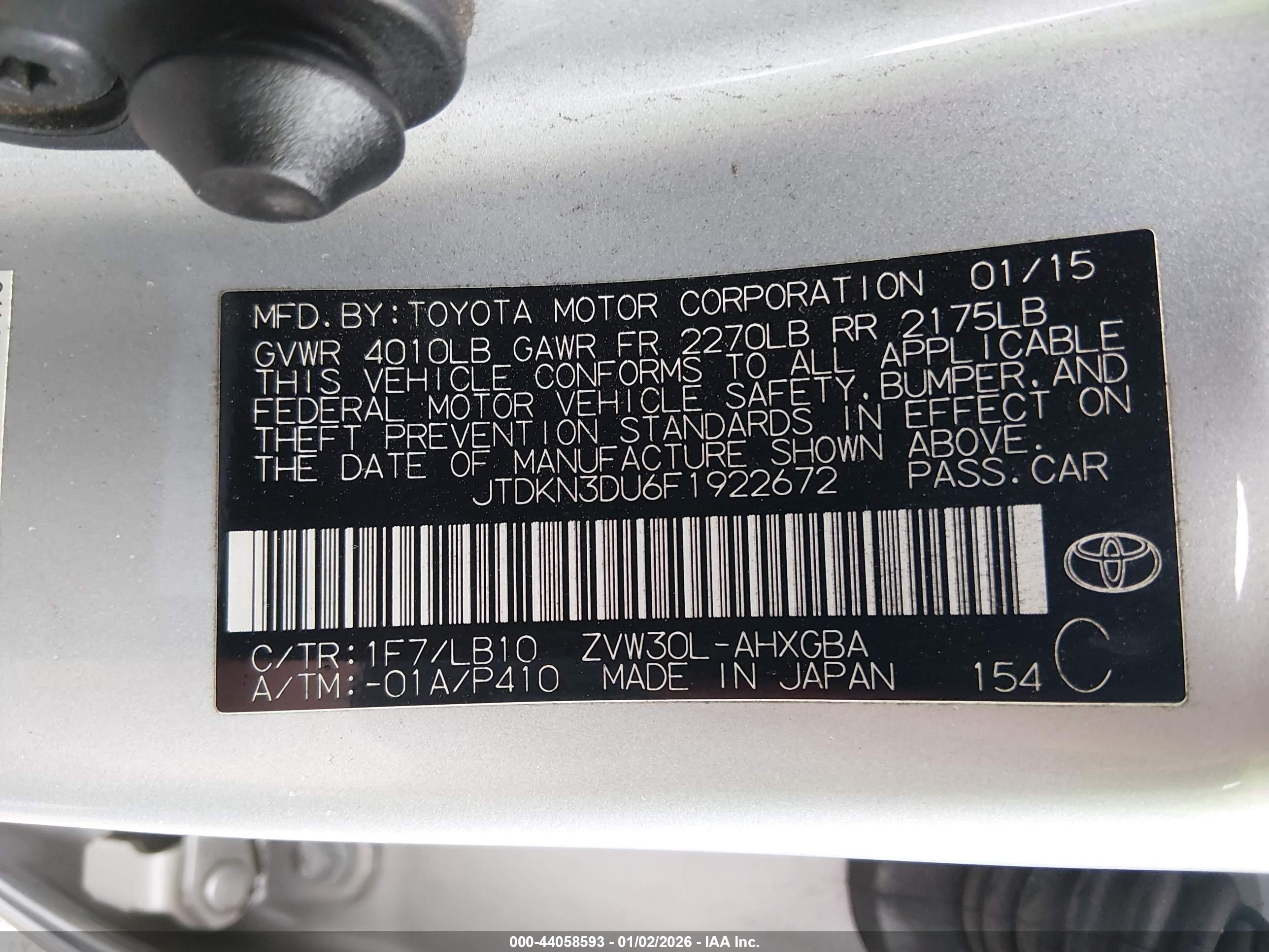 TOYOTA PRIUS image 9