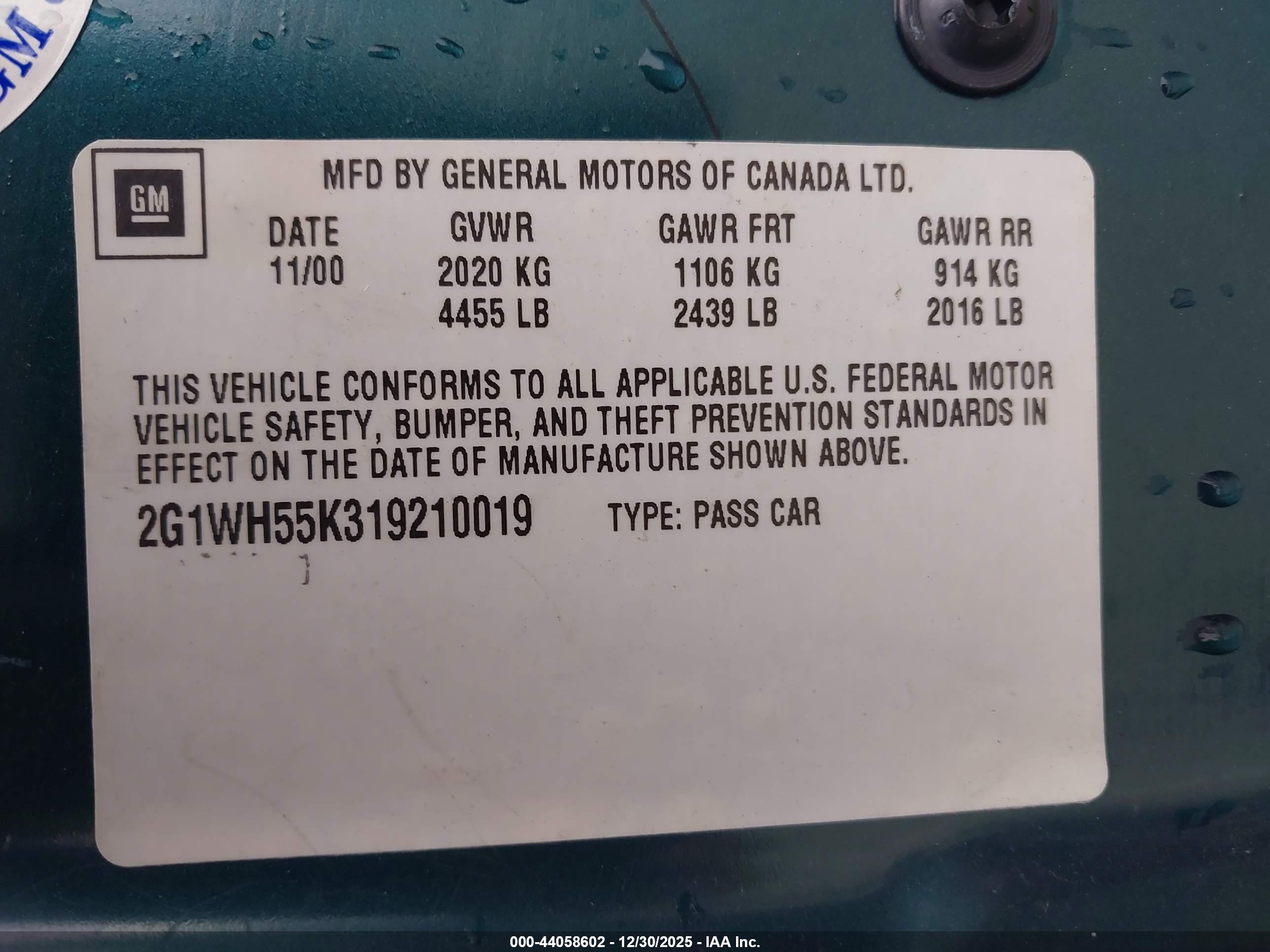 CHEVROLET IMPALA image 9