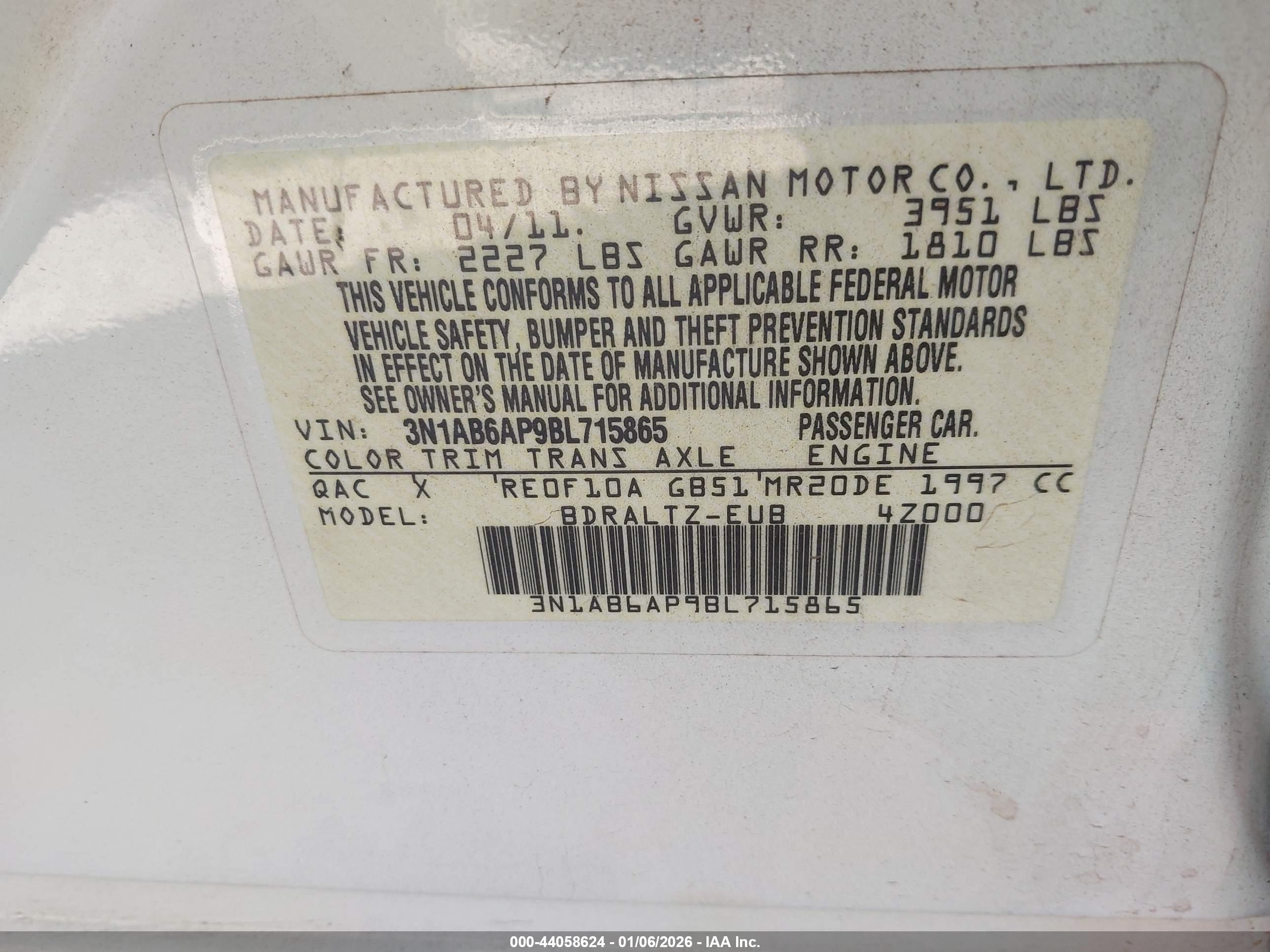 NISSAN SENTRA image 9