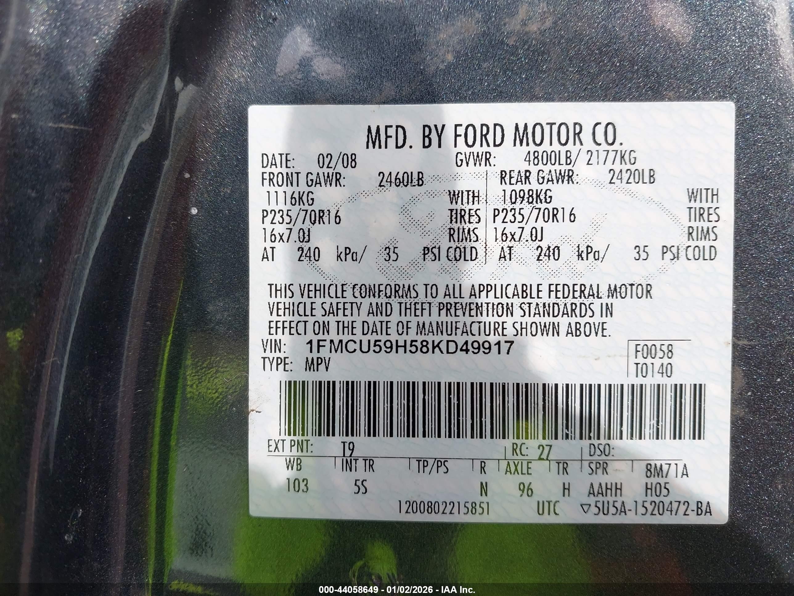 FORD ESCAPE image 9