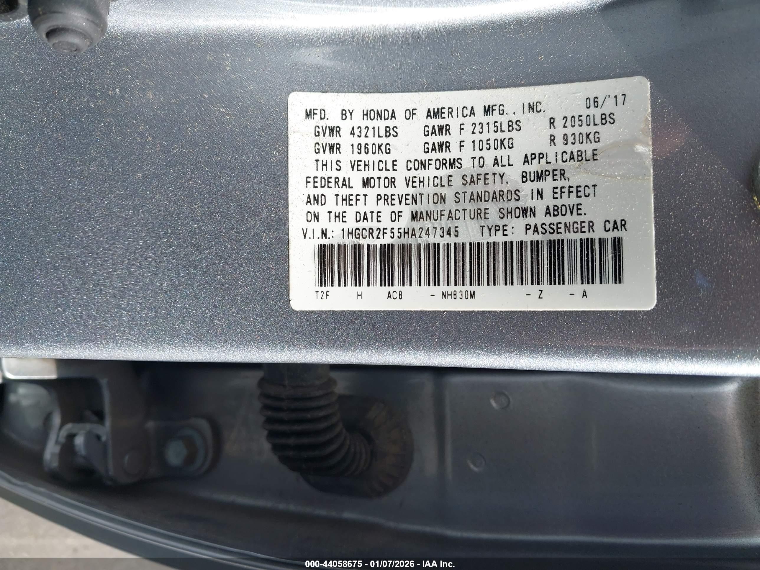 HONDA ACCORD image 9