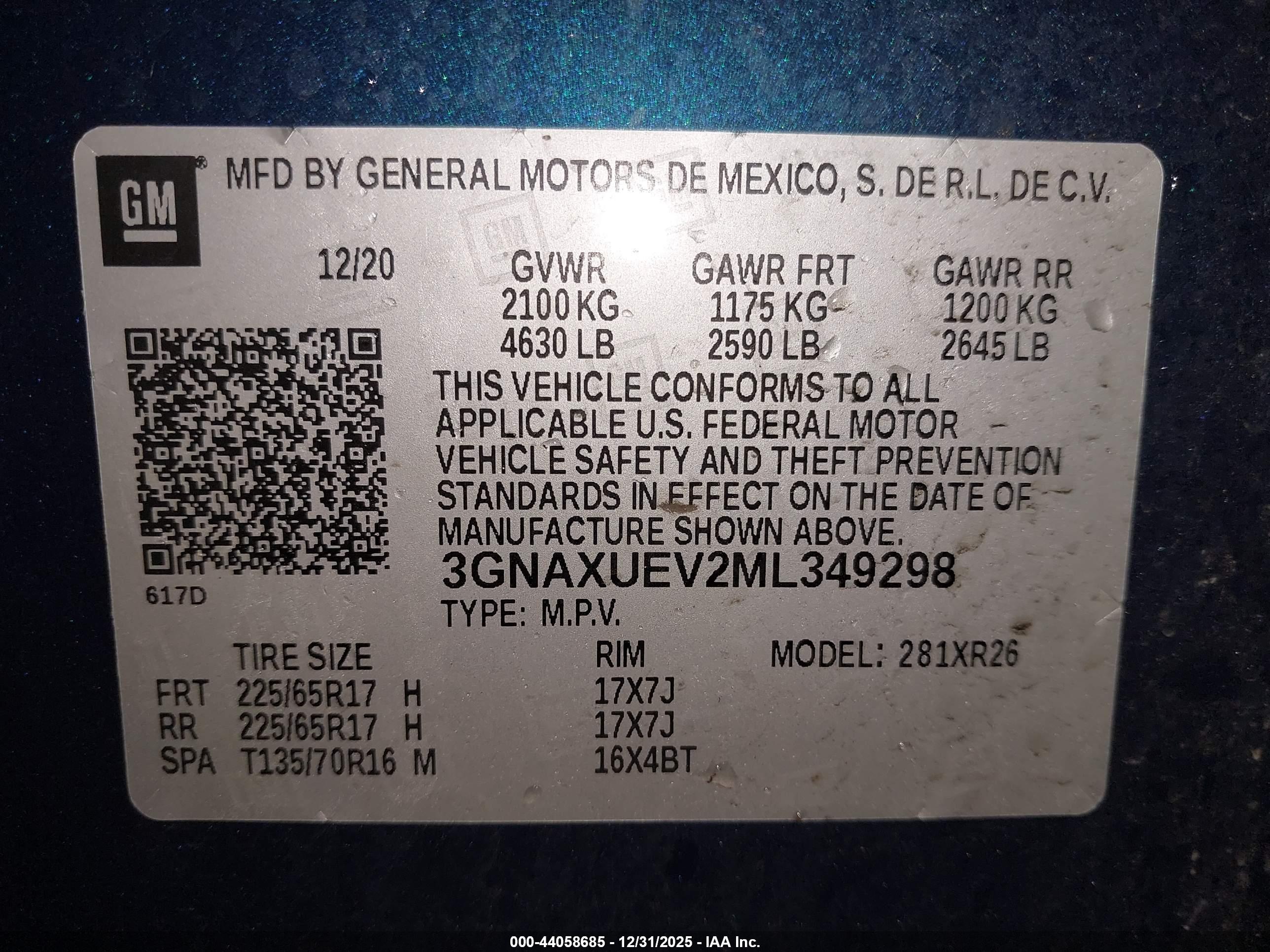 CHEVROLET EQUINOX image 9