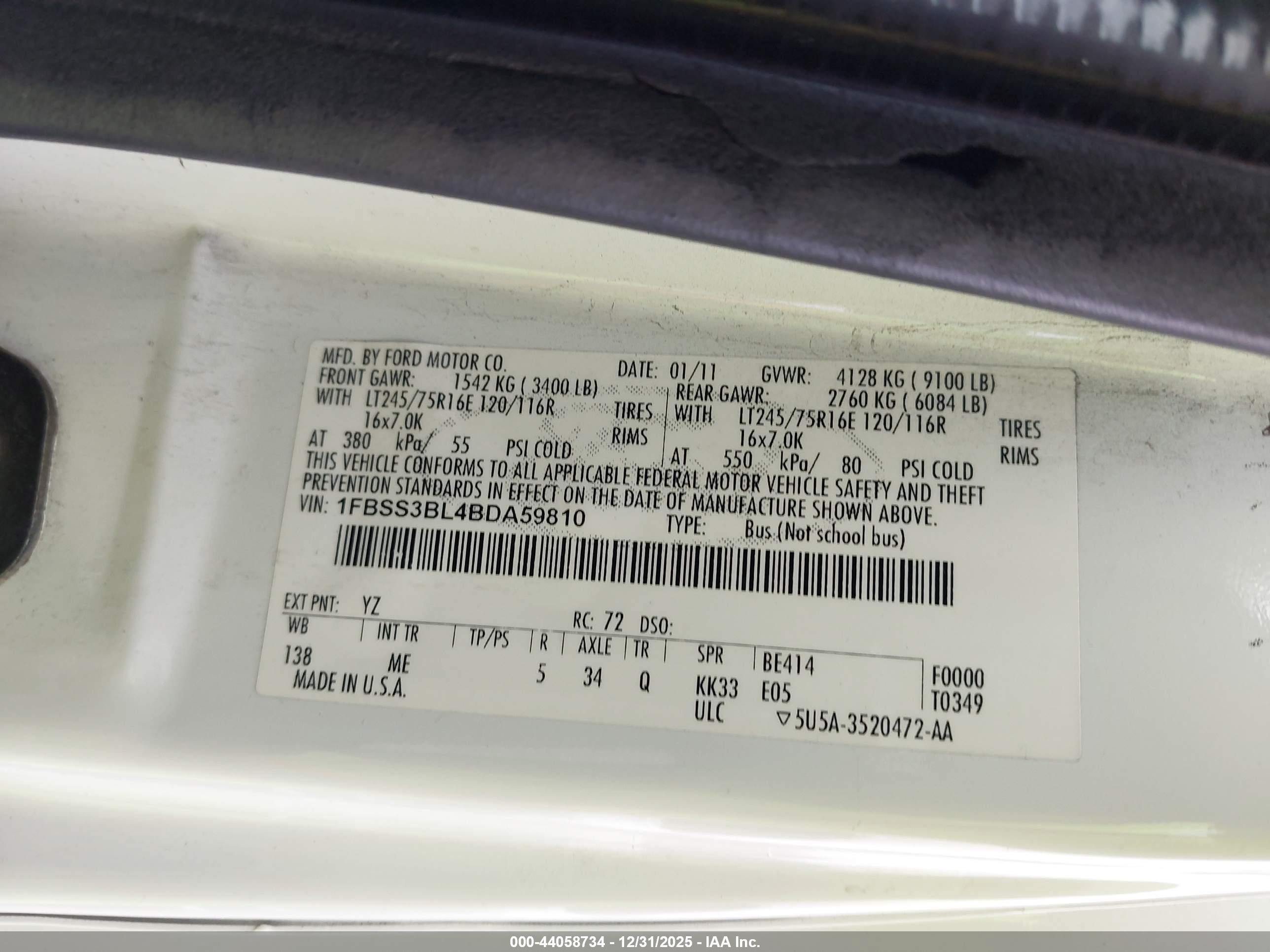FORD E-350 image 9