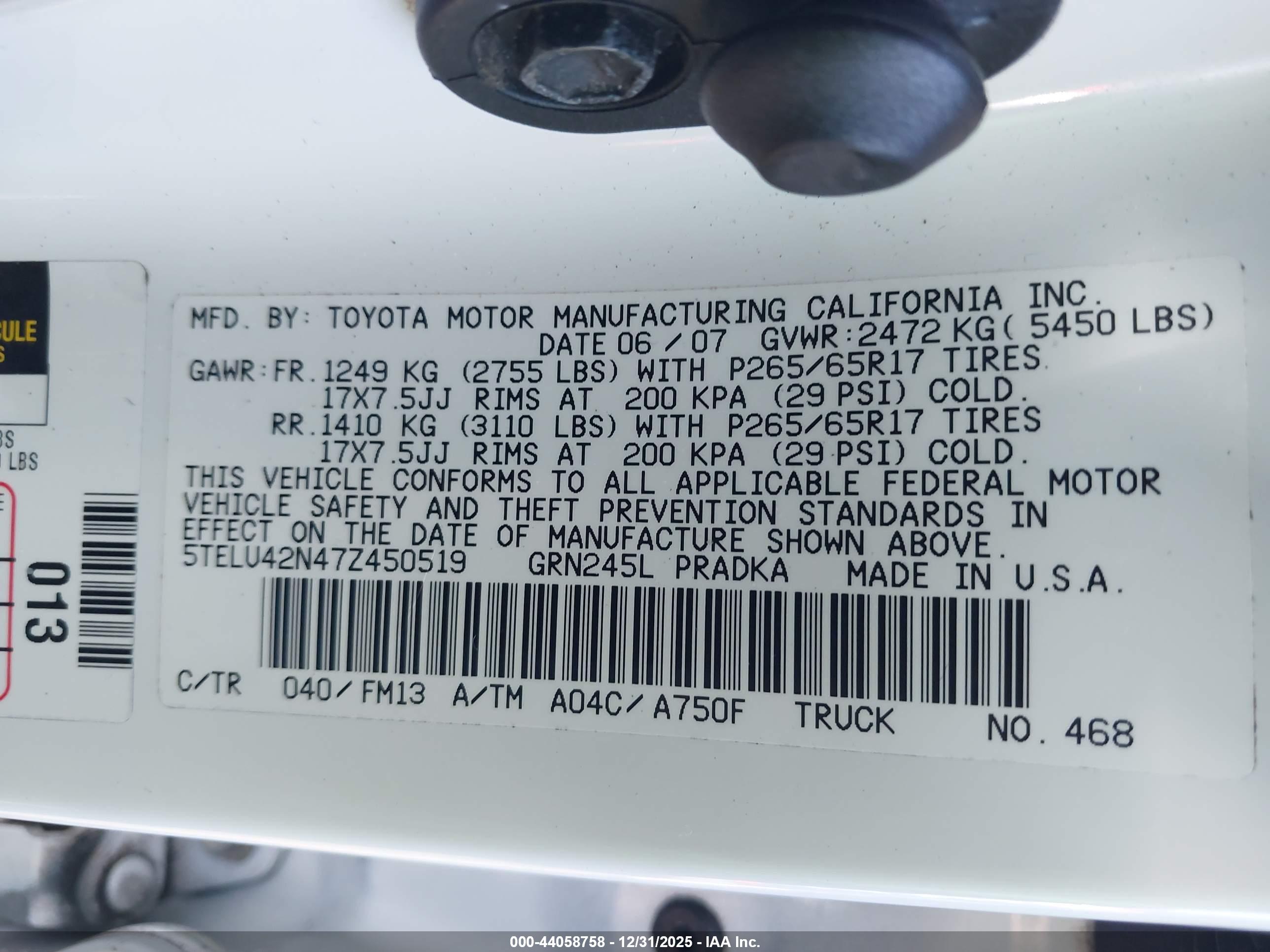 TOYOTA TACOMA image 9