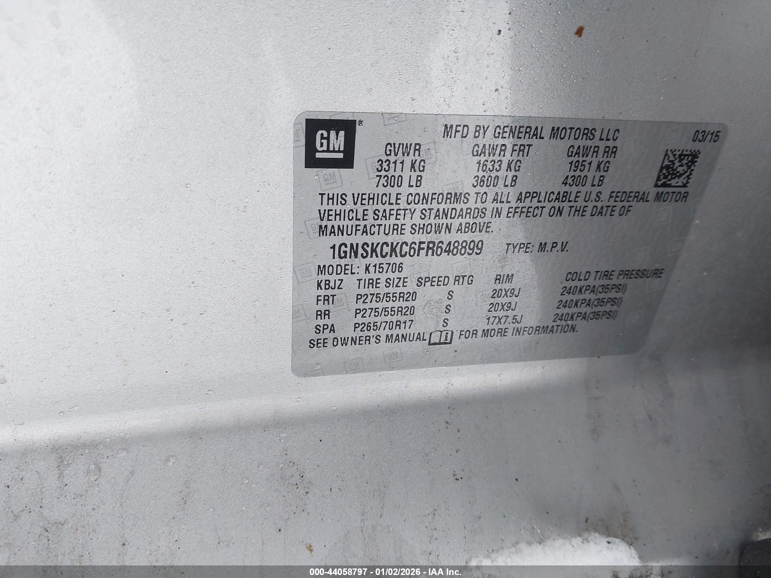 CHEVROLET TAHOE image 9