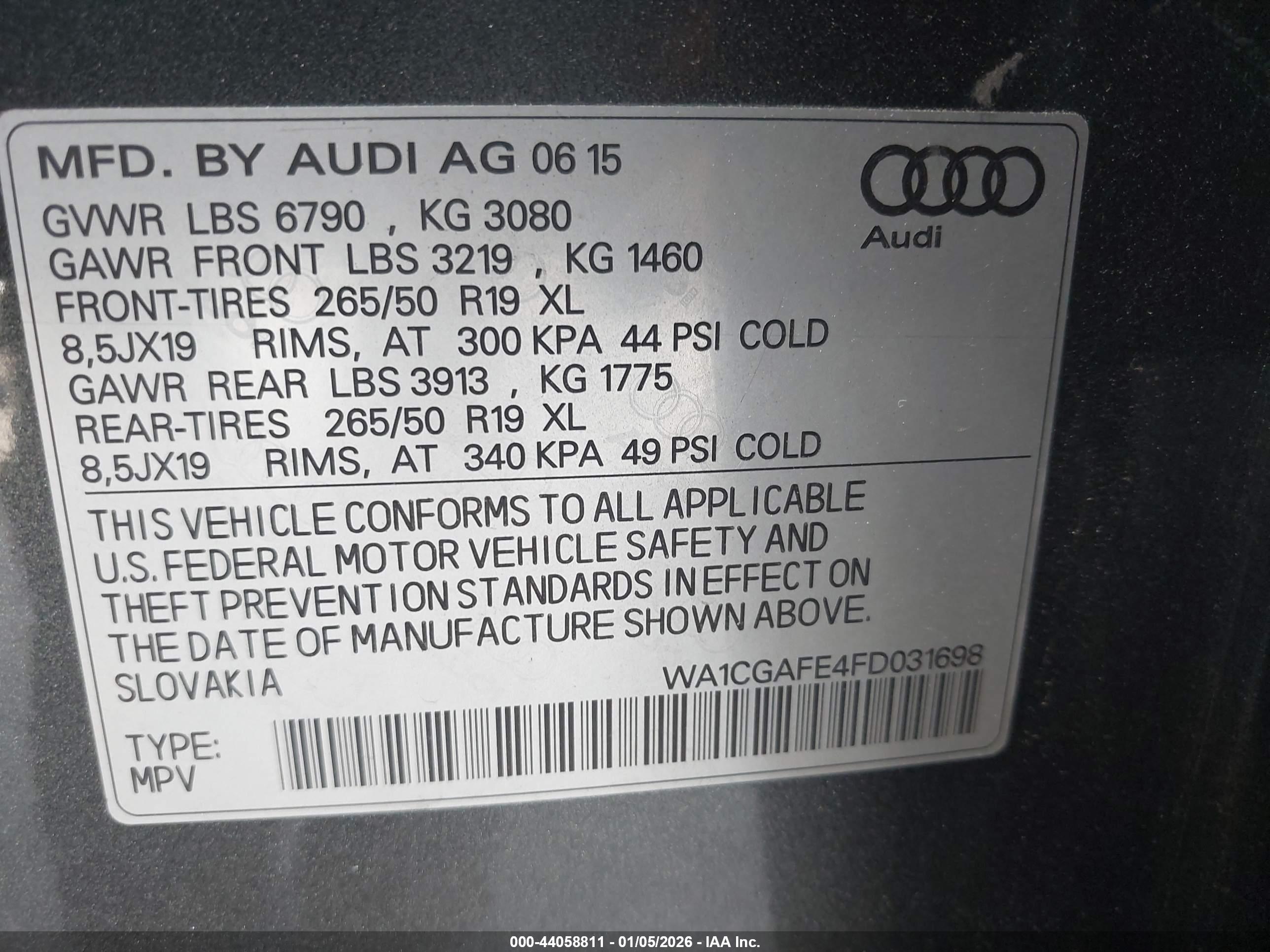 AUDI Q7 image 9