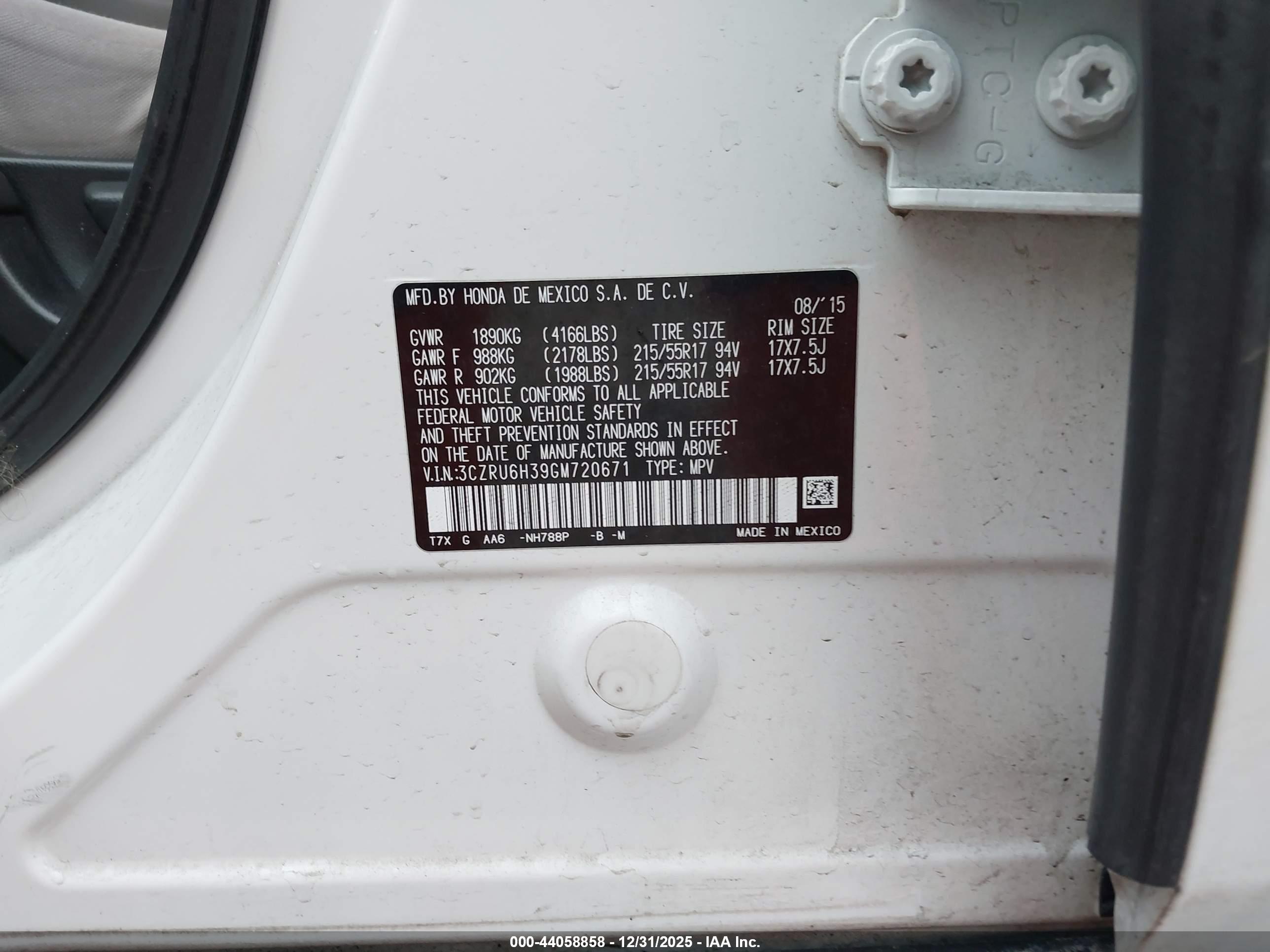 HONDA HR-V image 9