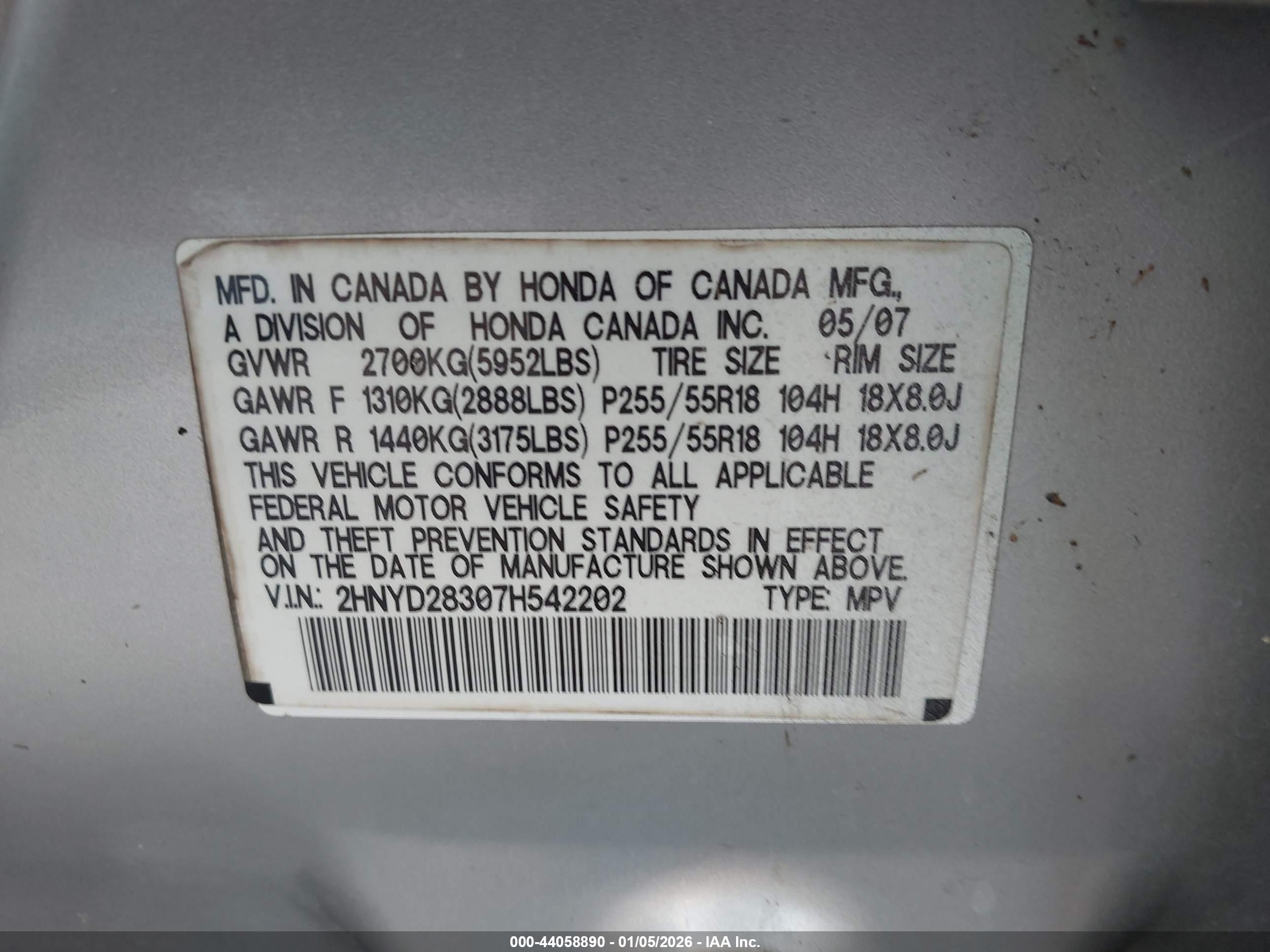 ACURA MDX image 9