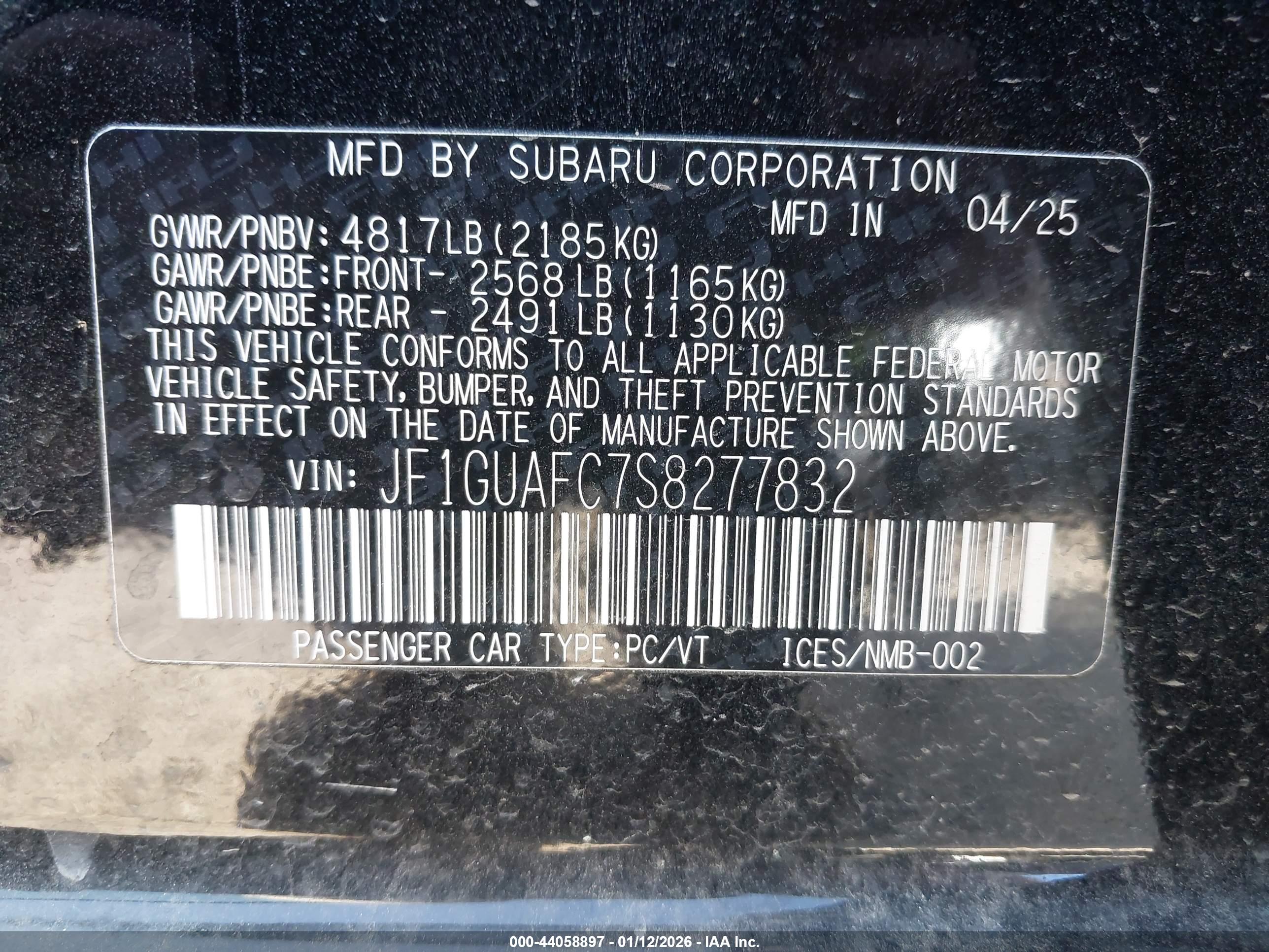 SUBARU IMPREZA image 9