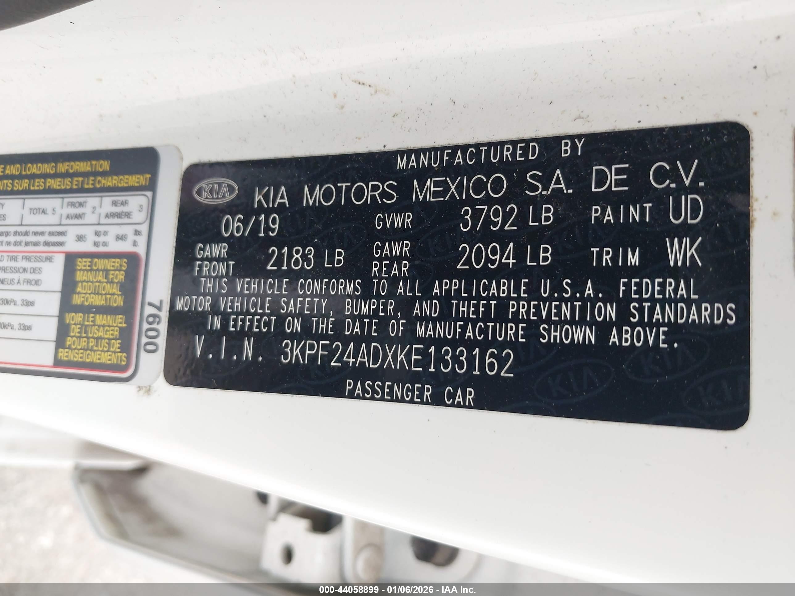 KIA FORTE image 9