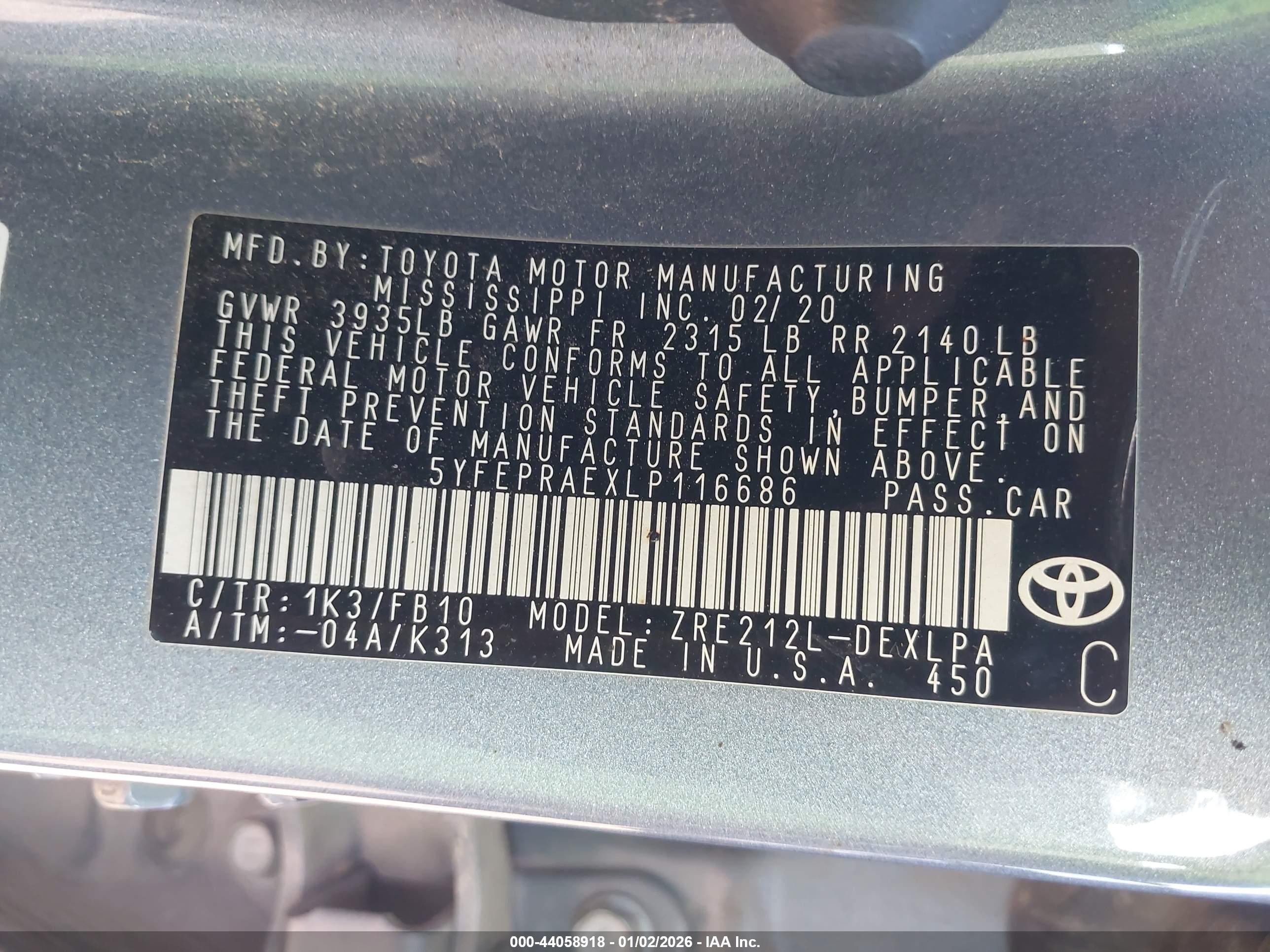 TOYOTA COROLLA image 9