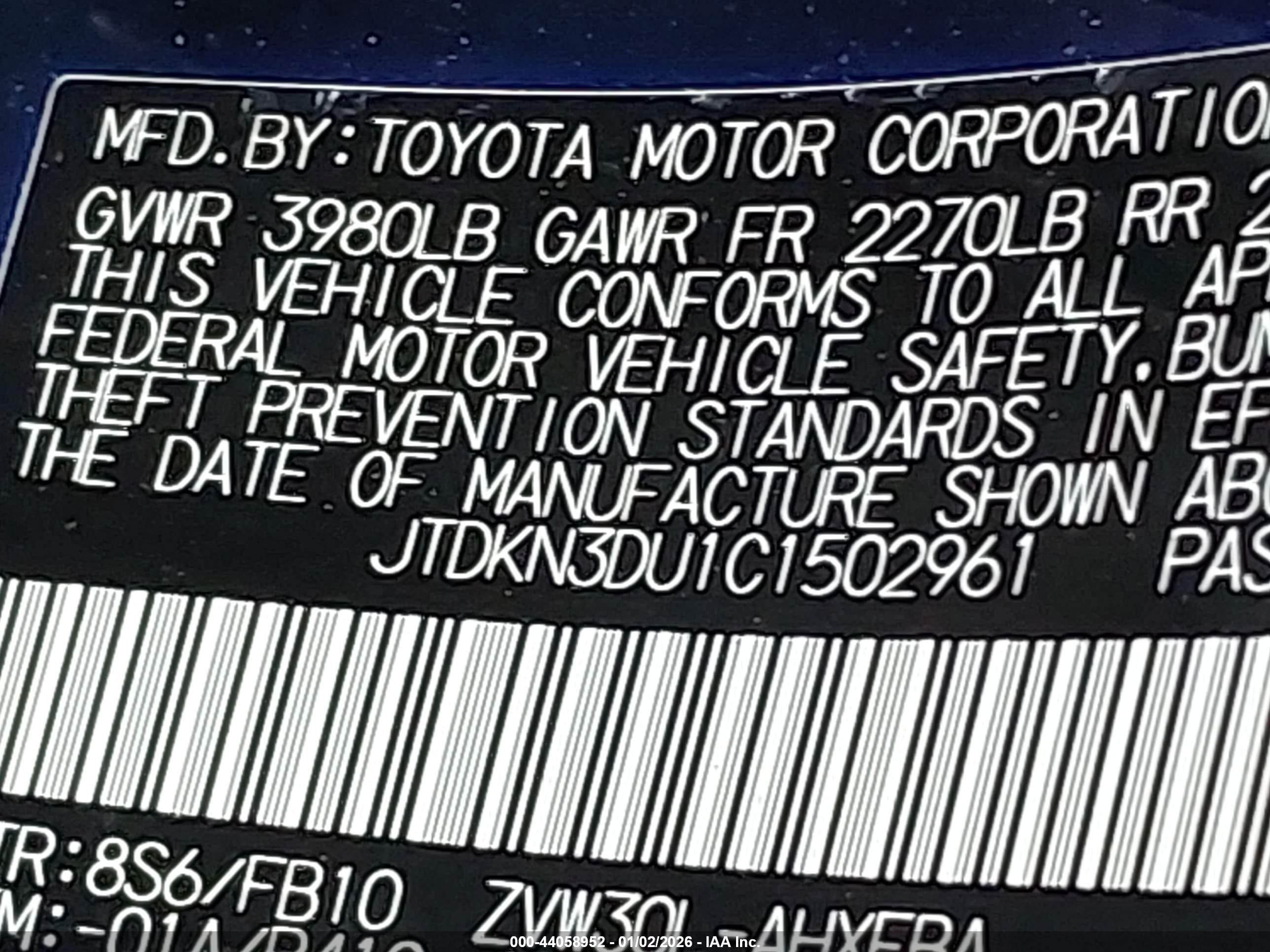 TOYOTA PRIUS image 9