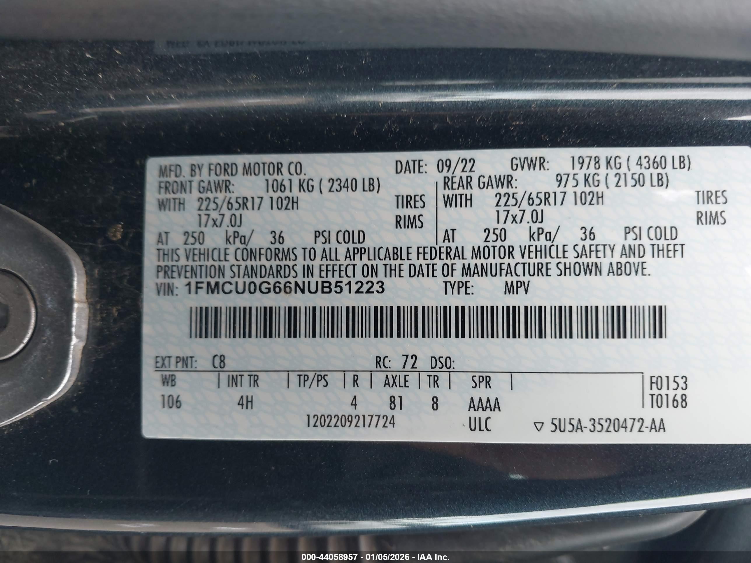 FORD ESCAPE image 9