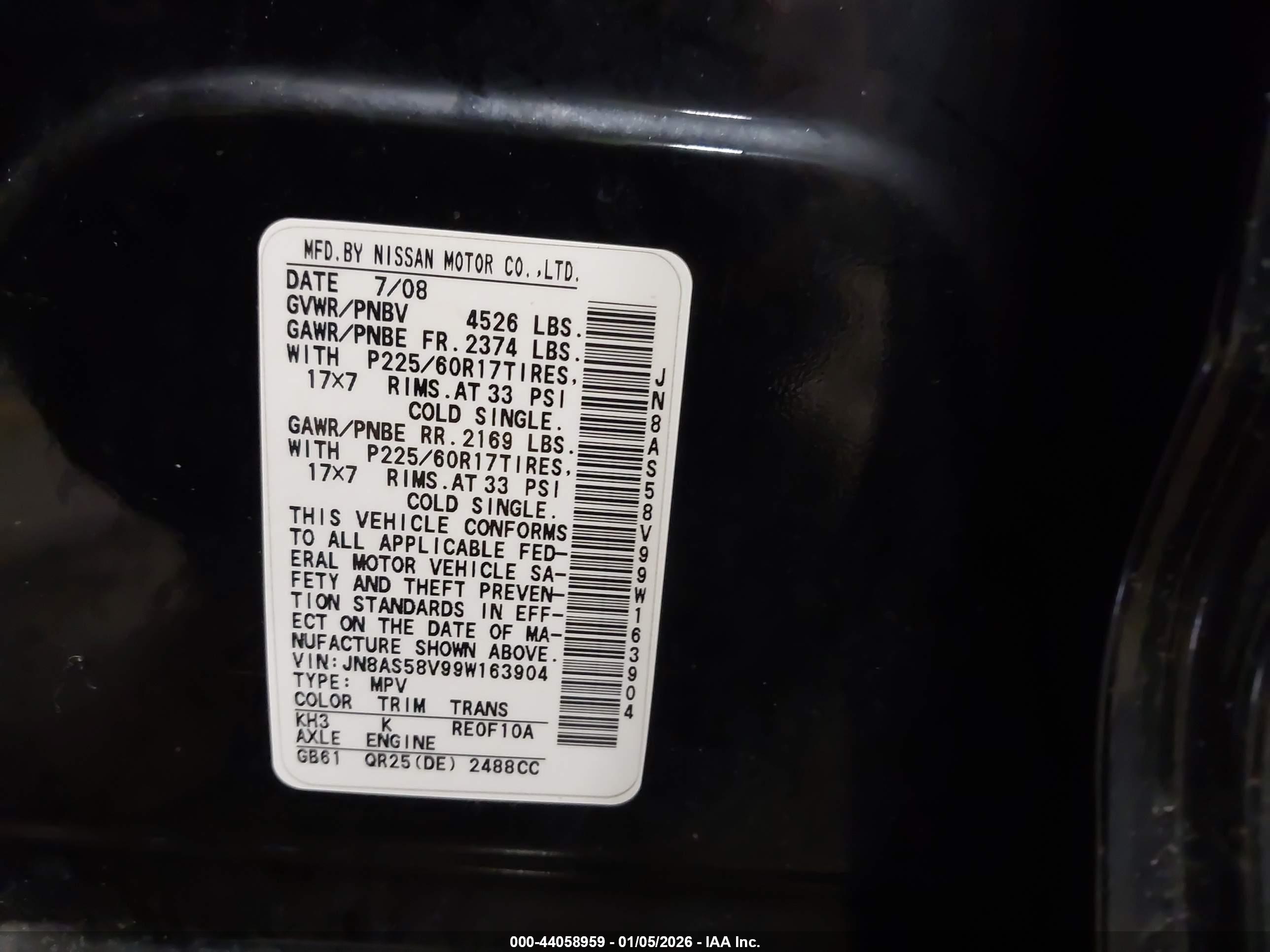 NISSAN ROGUE image 9