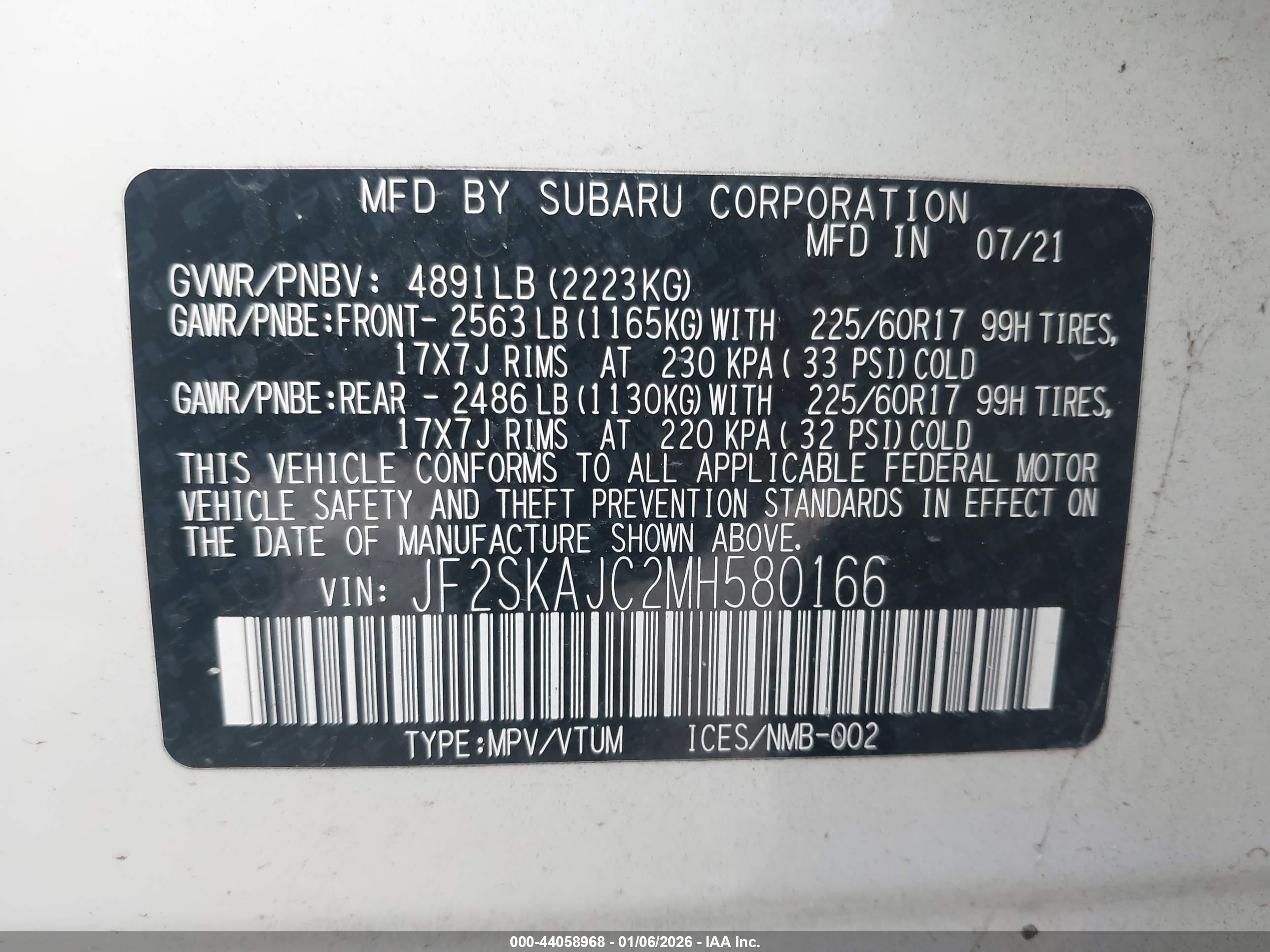 SUBARU FORESTER image 9
