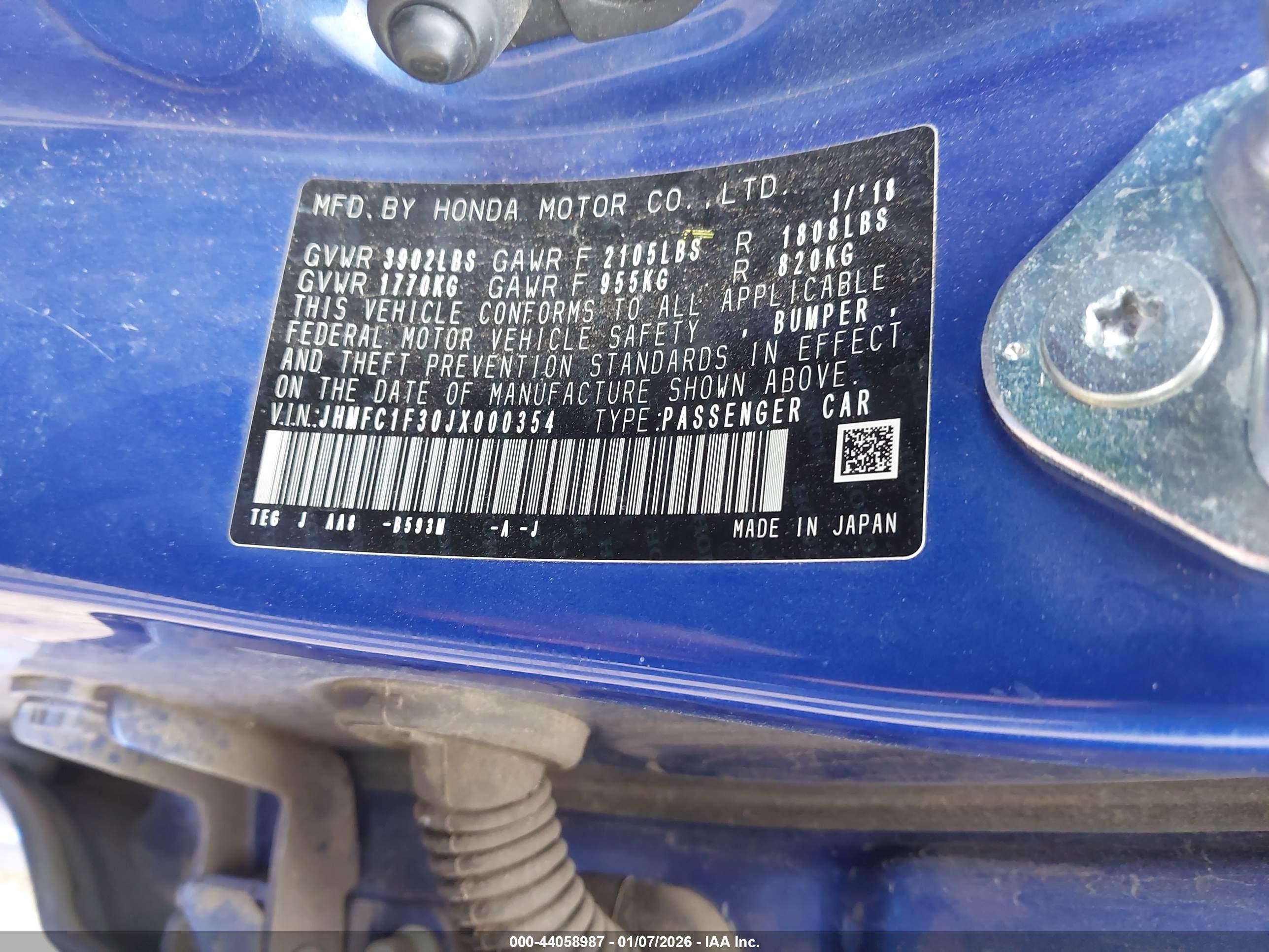 HONDA CIVIC image 9