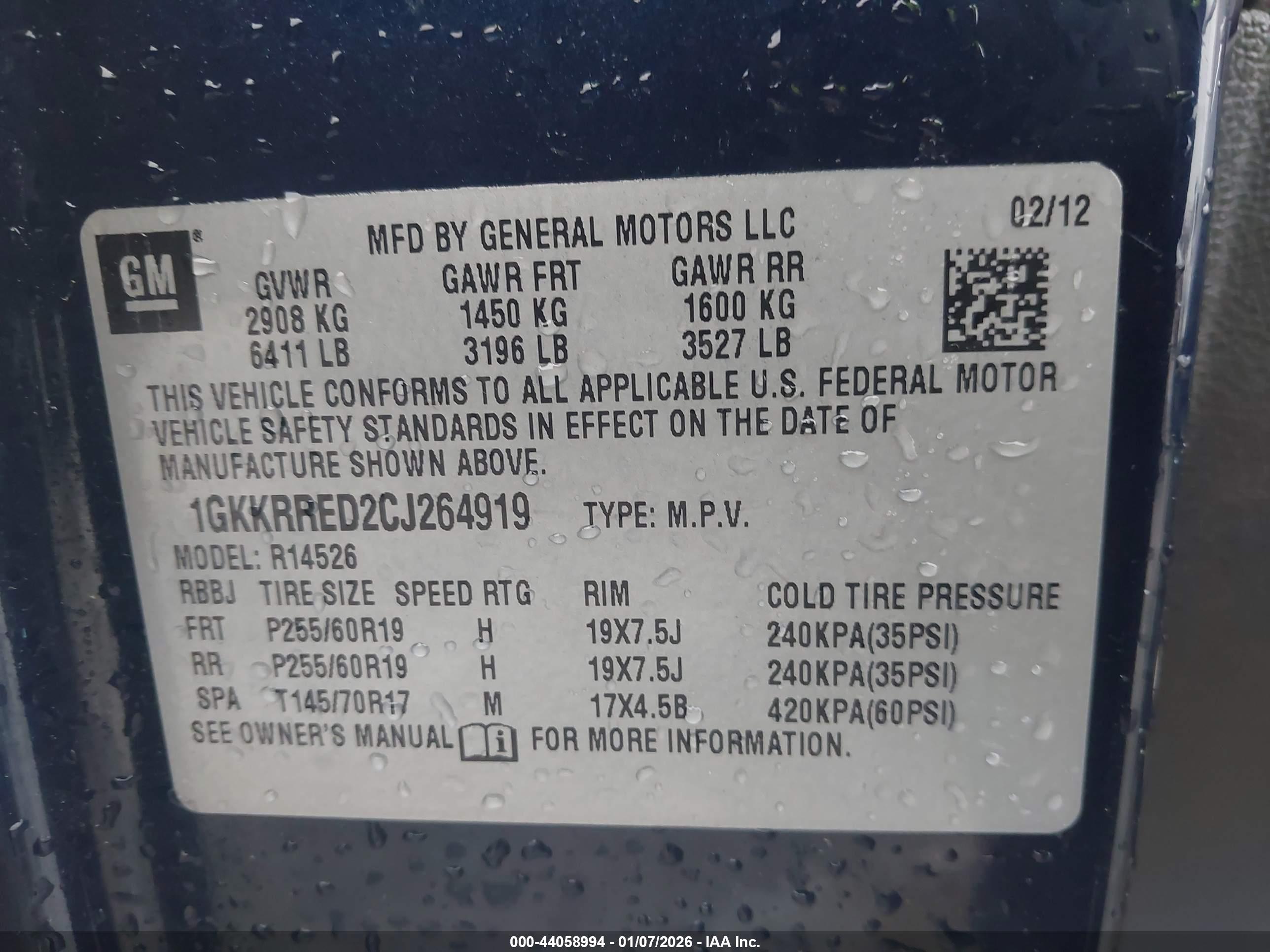 GMC ACADIA image 9