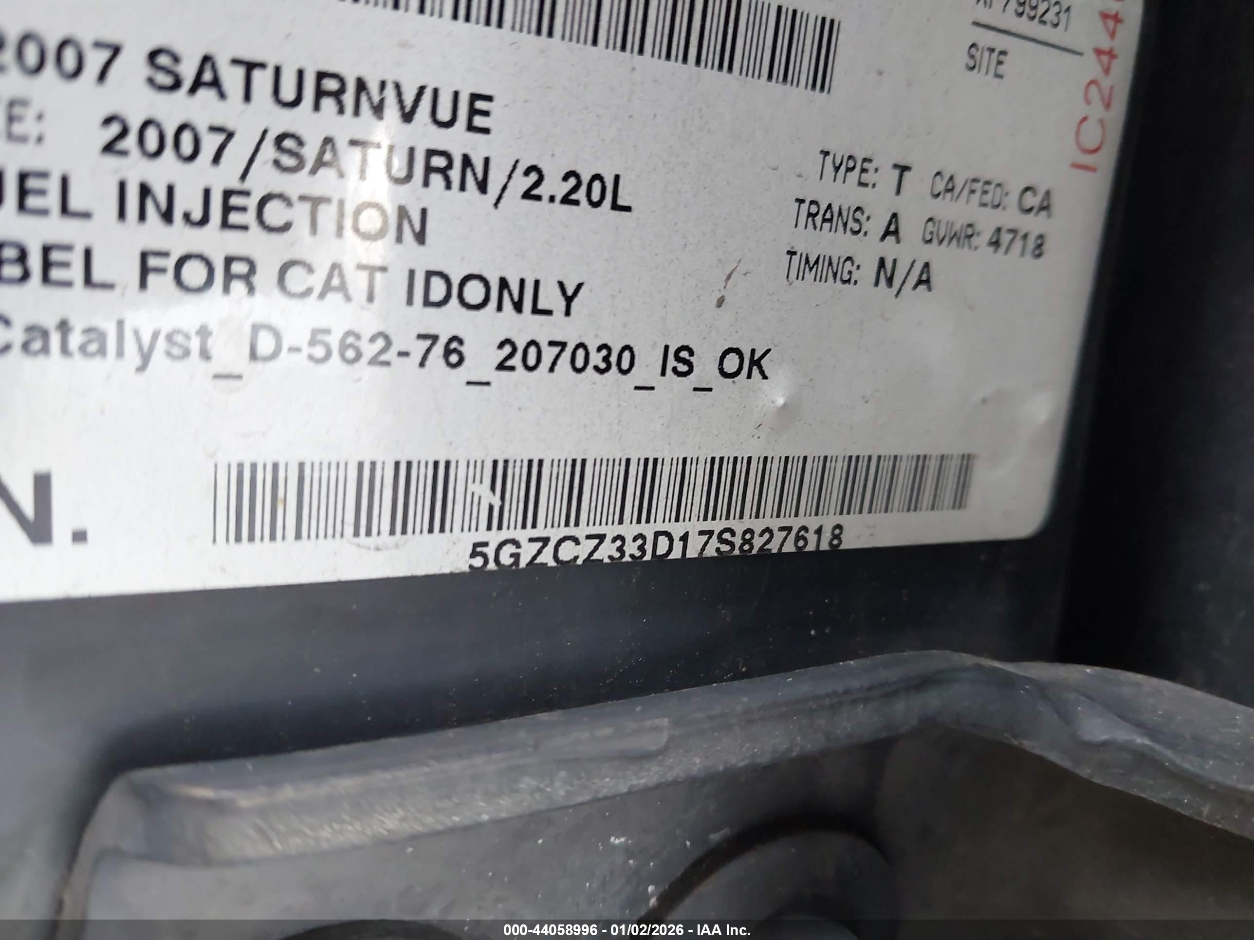 SATURN VUE image 9