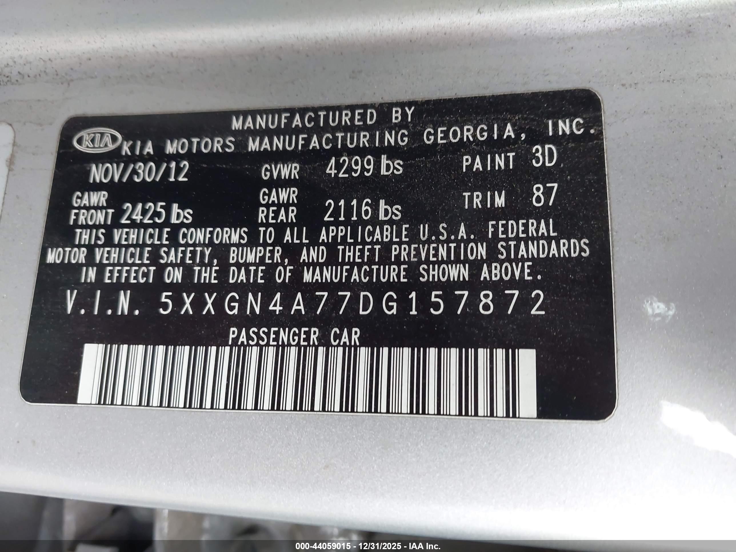 KIA OPTIMA image 9