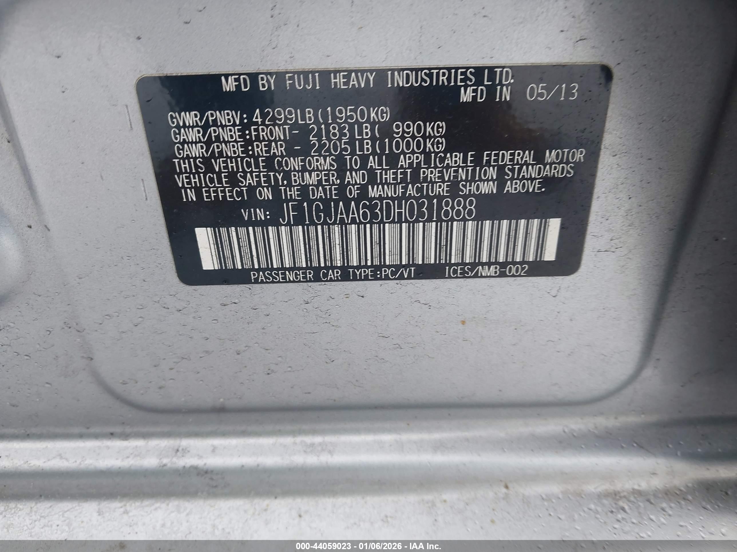 SUBARU IMPREZA image 9