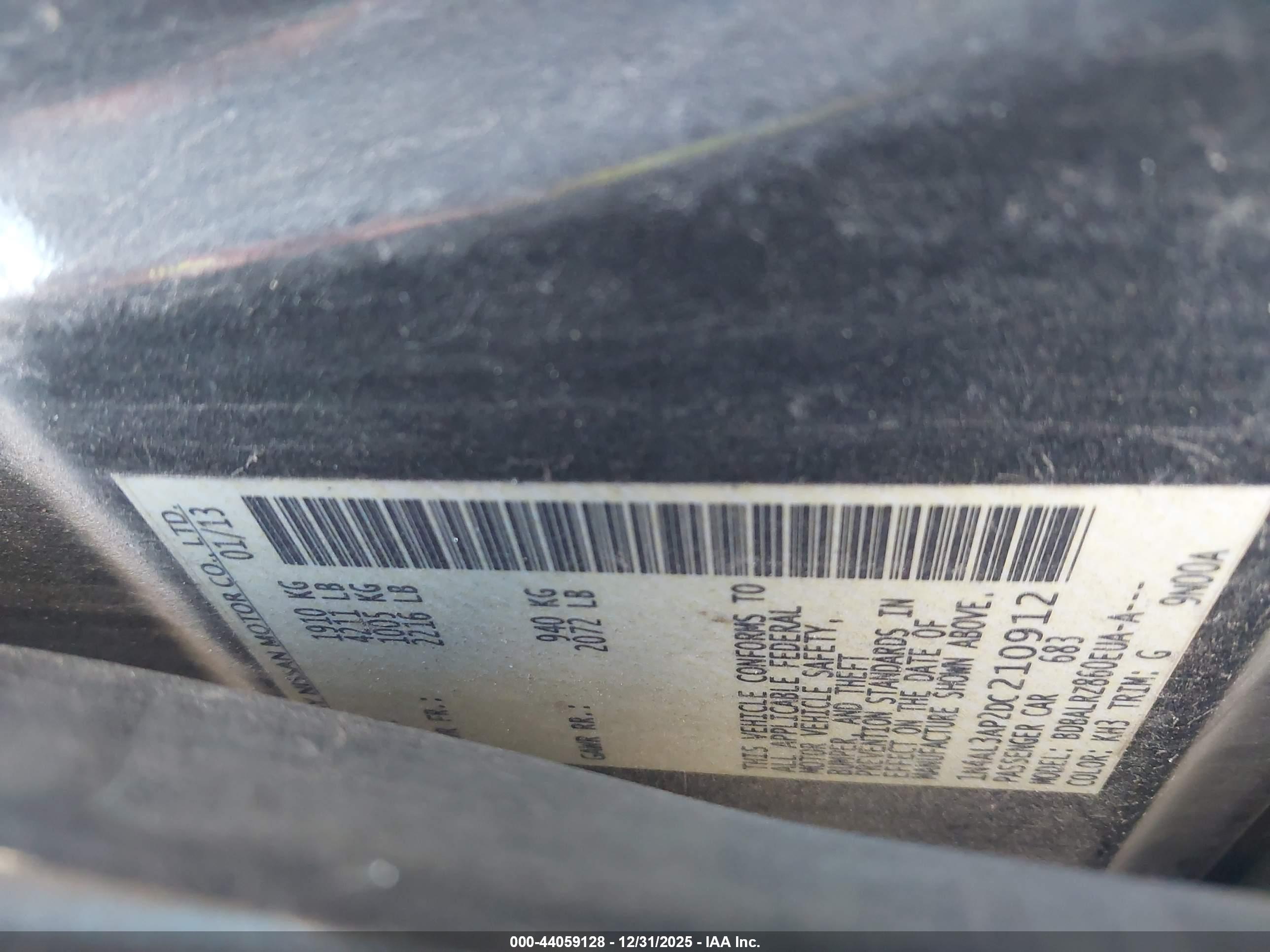 NISSAN ALTIMA image 9