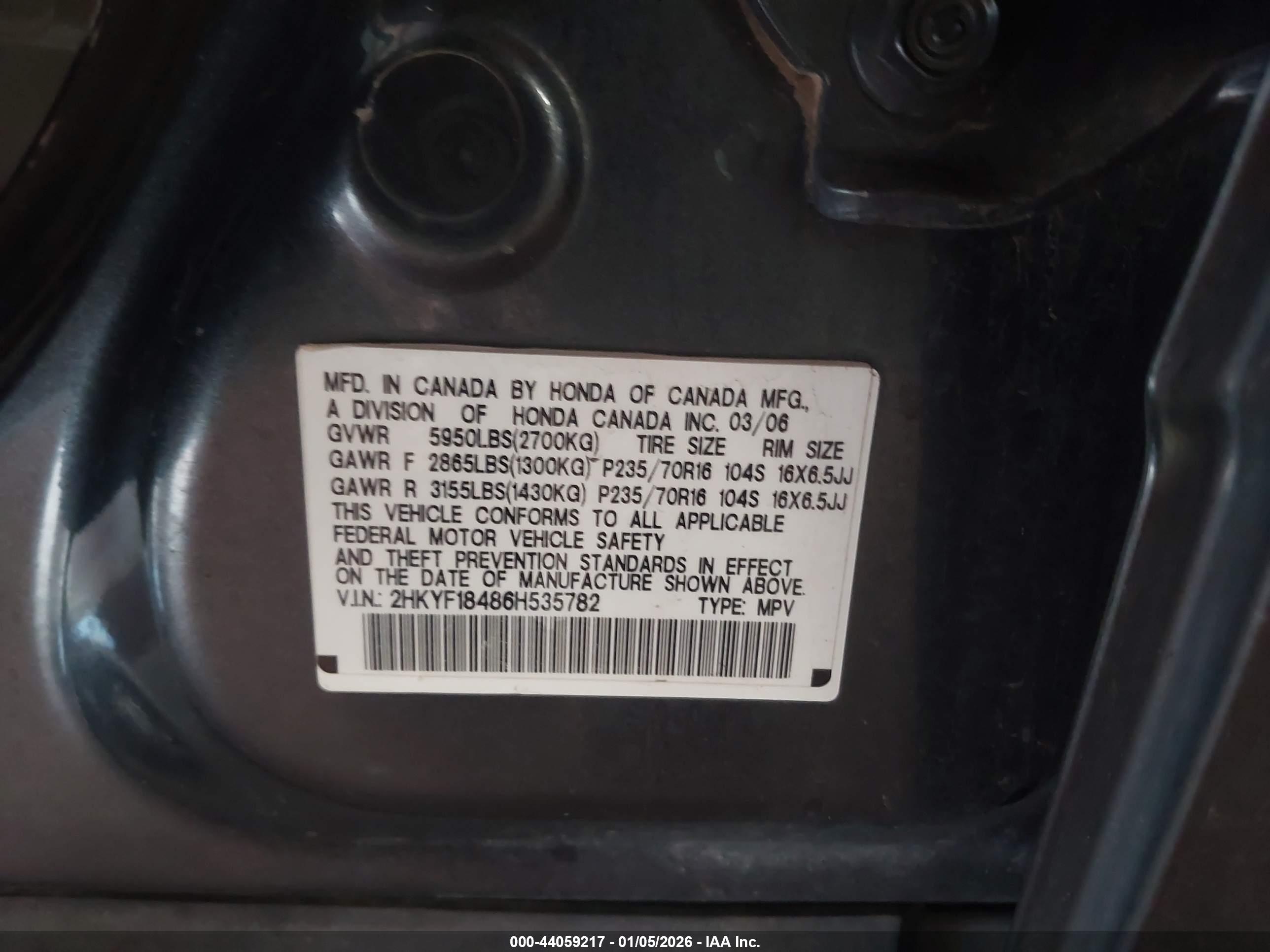 HONDA PILOT image 9
