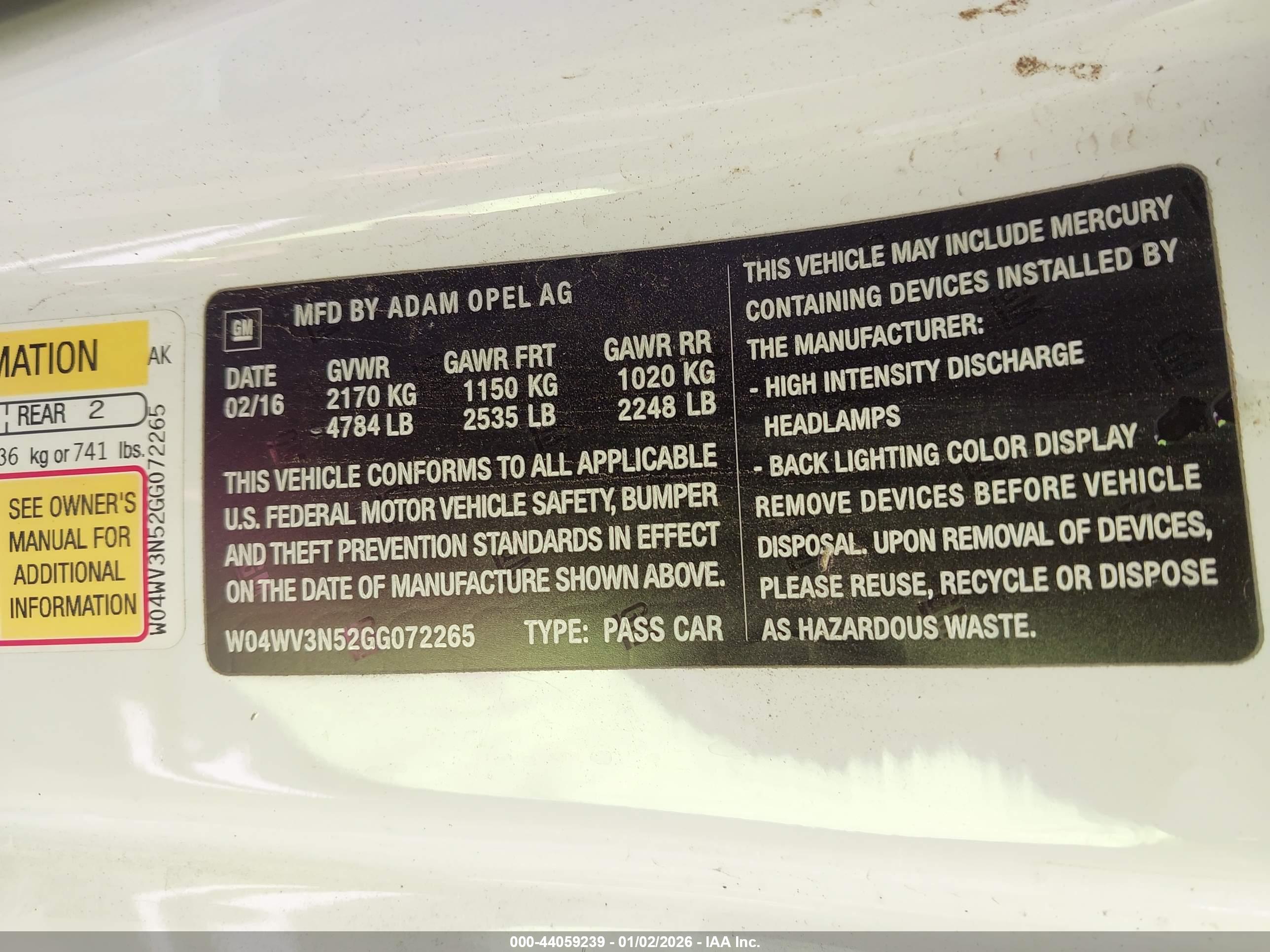 BUICK CASCADA image 9