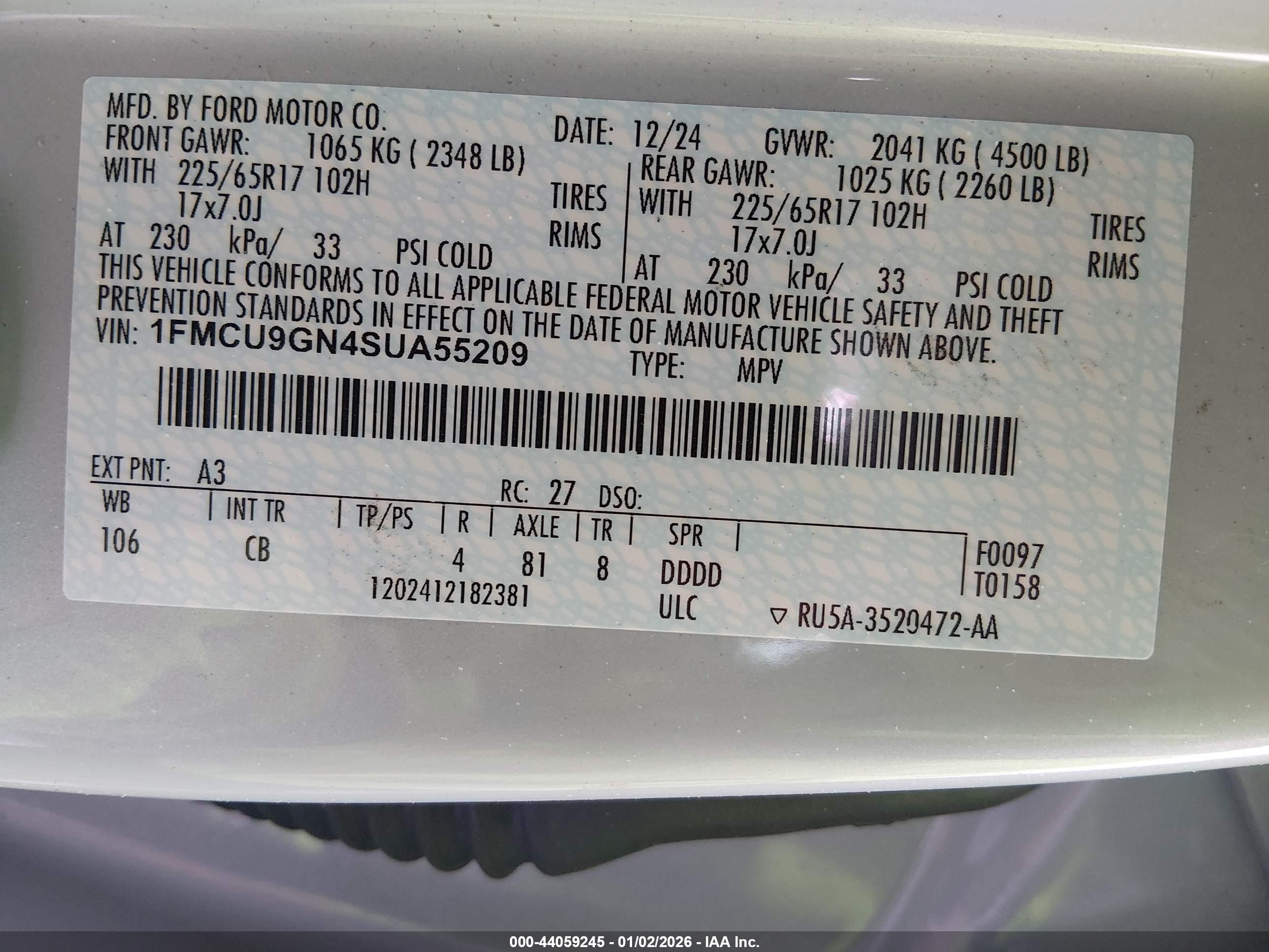 FORD ESCAPE image 9