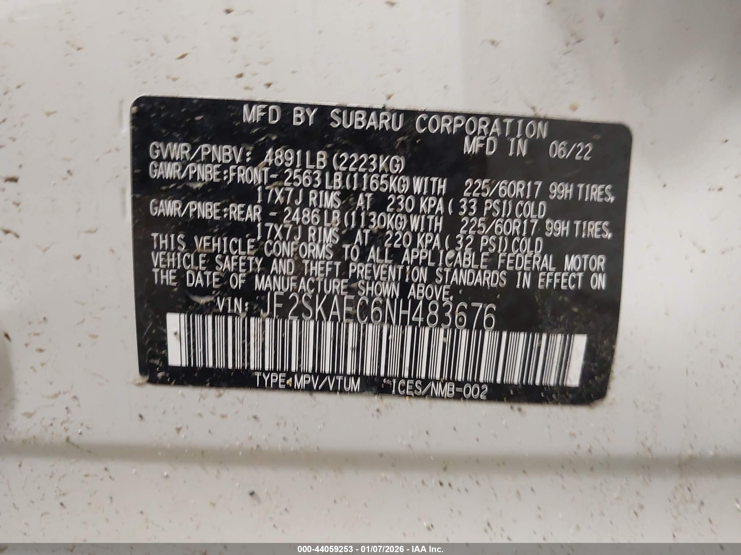 SUBARU FORESTER image 9