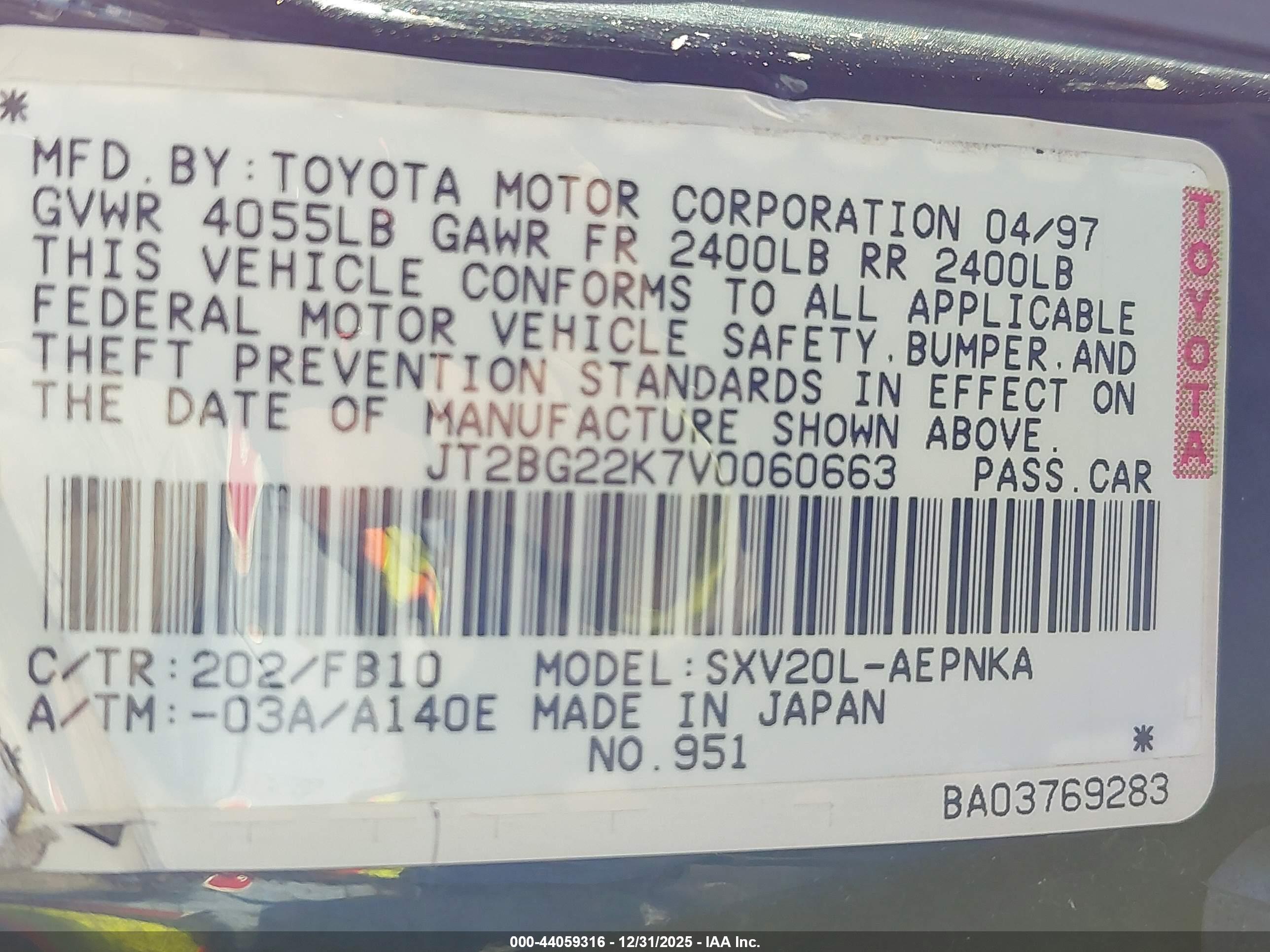 TOYOTA CAMRY image 9