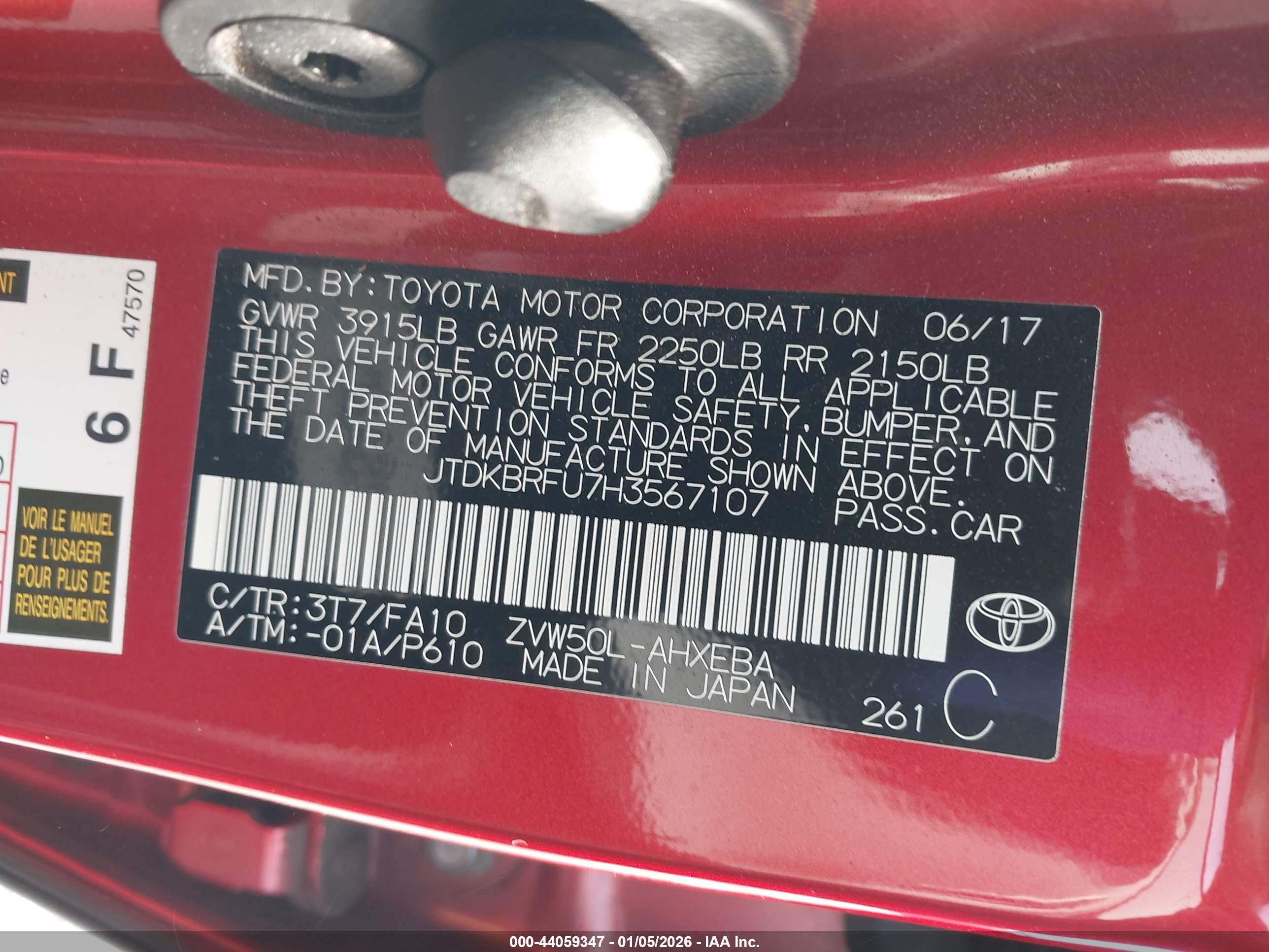TOYOTA PRIUS image 9